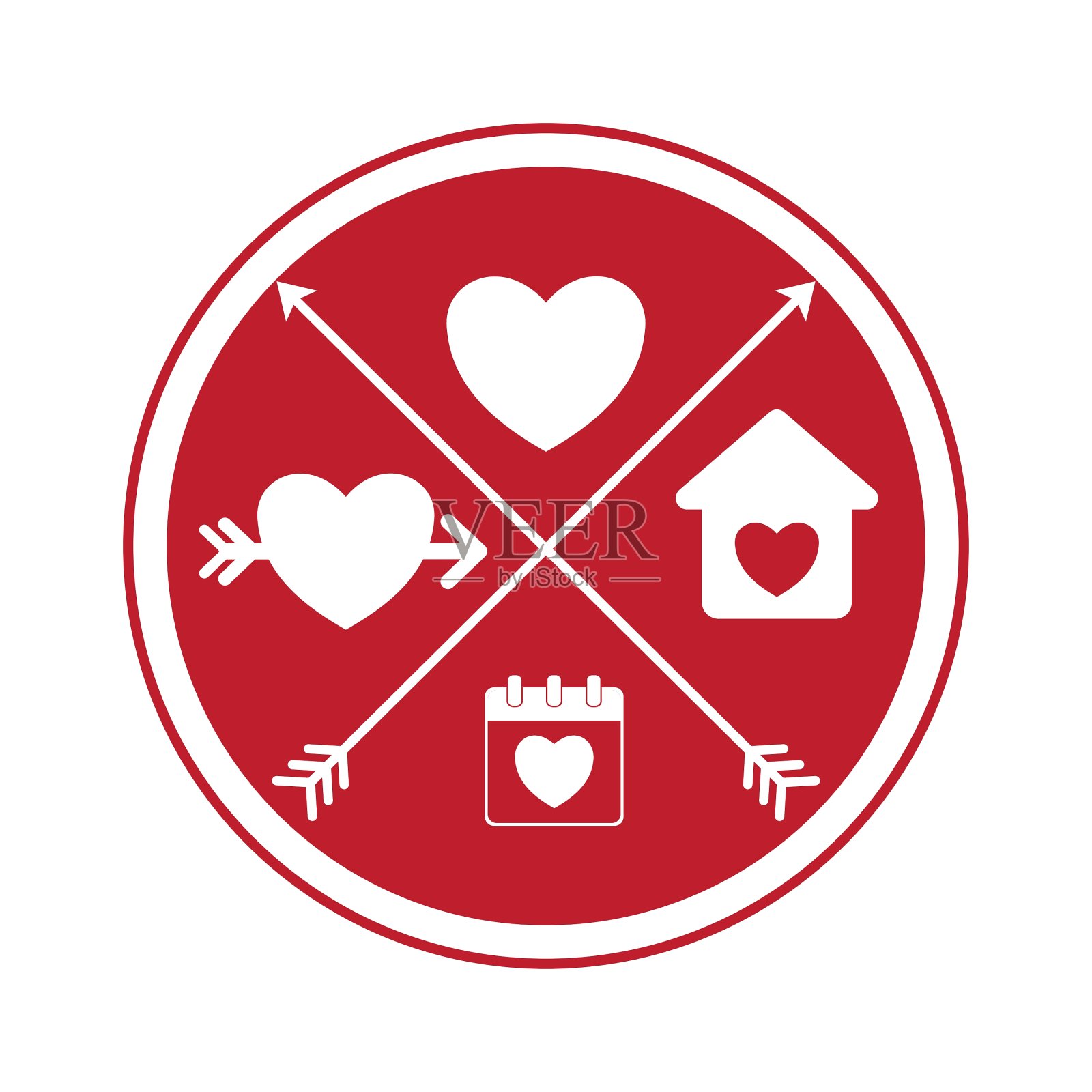 爱图标设计设计元素图片