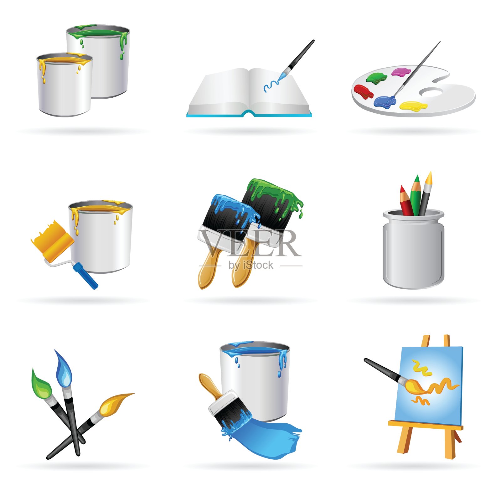 画图标图标素材