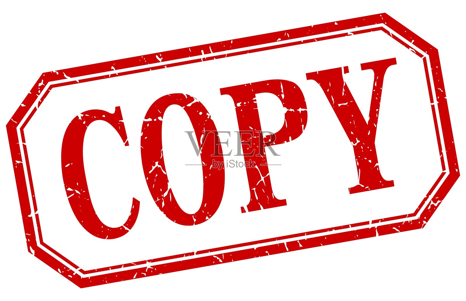 复制方形红色垃圾复古孤立标签插画图片素材