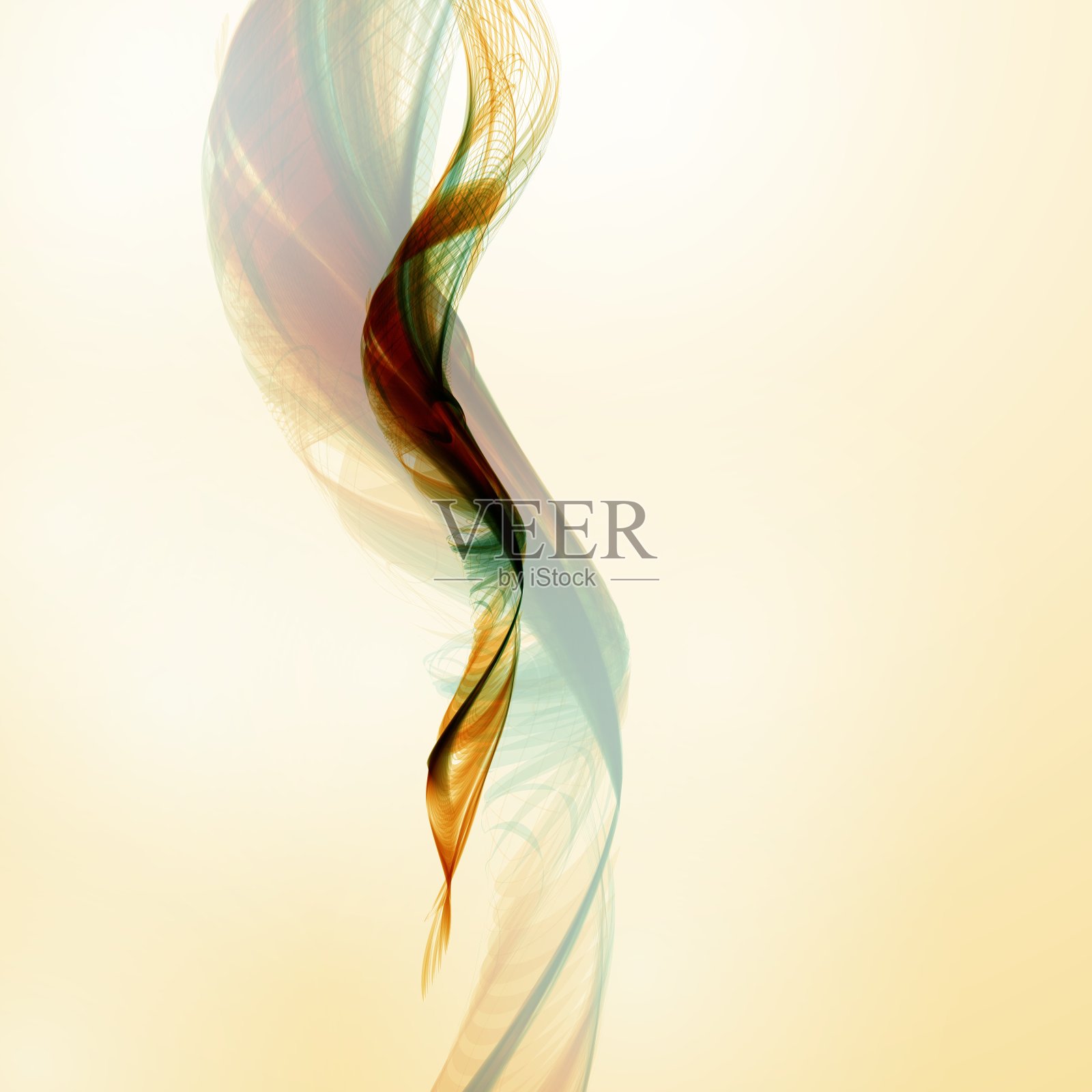 摘要波背景插画图片素材