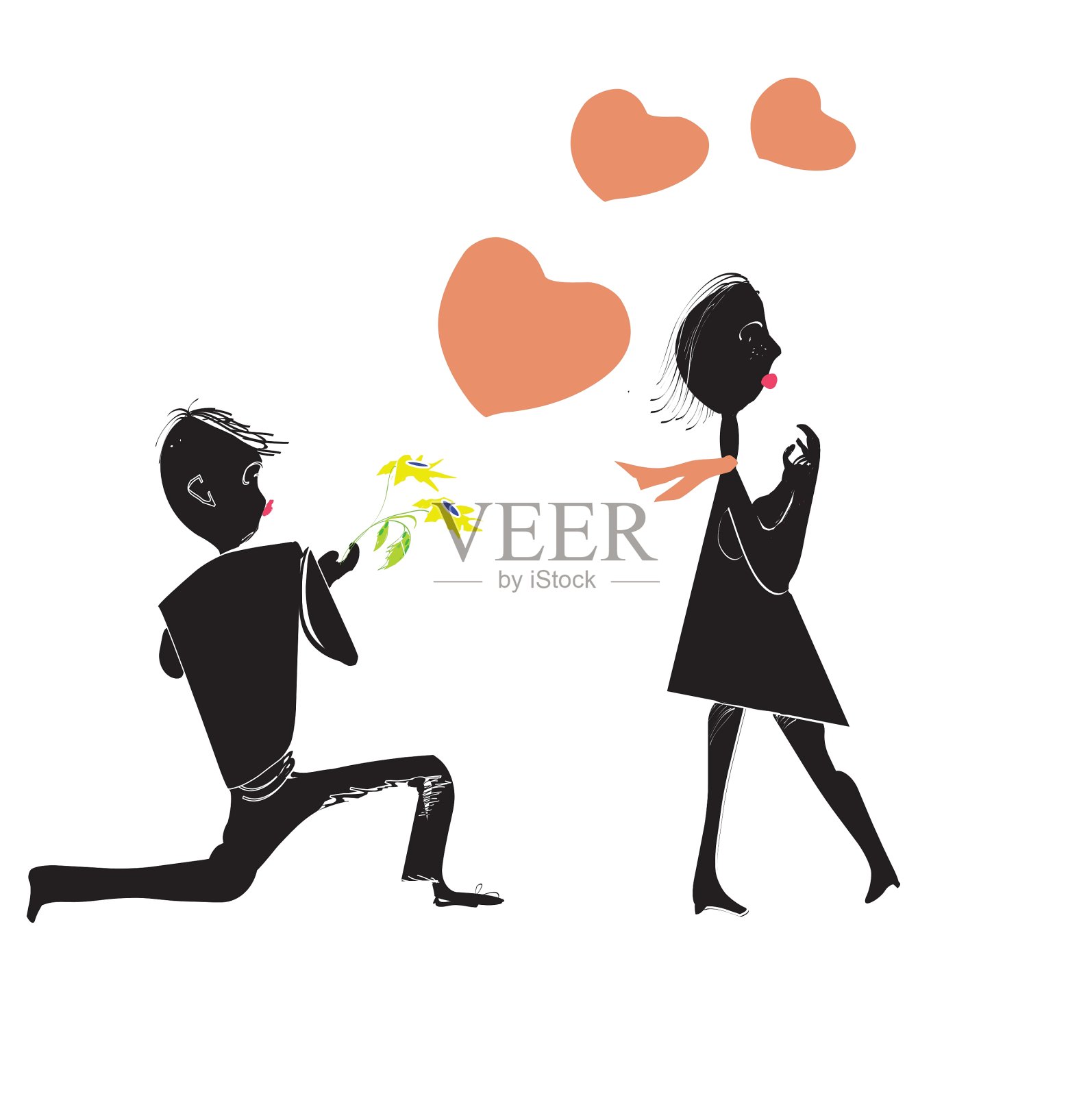 使命题插画图片素材