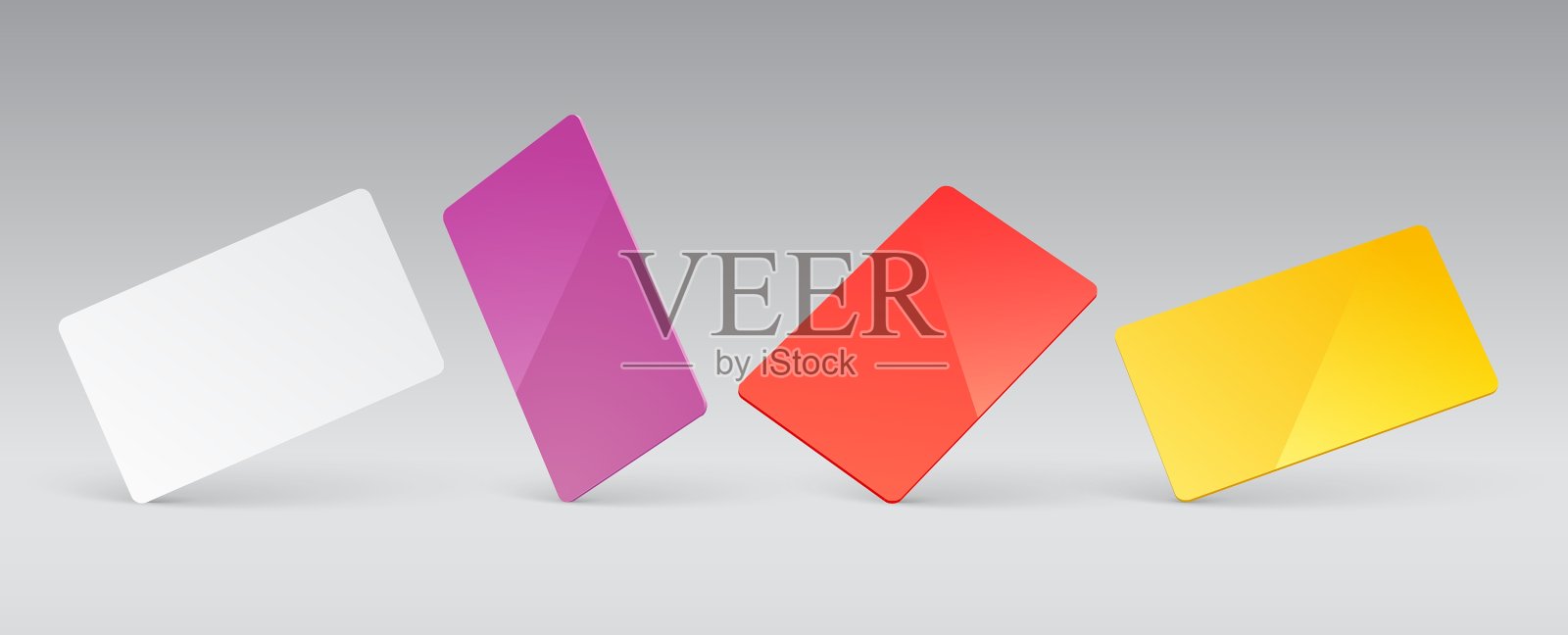 空白的报告卡插画图片素材