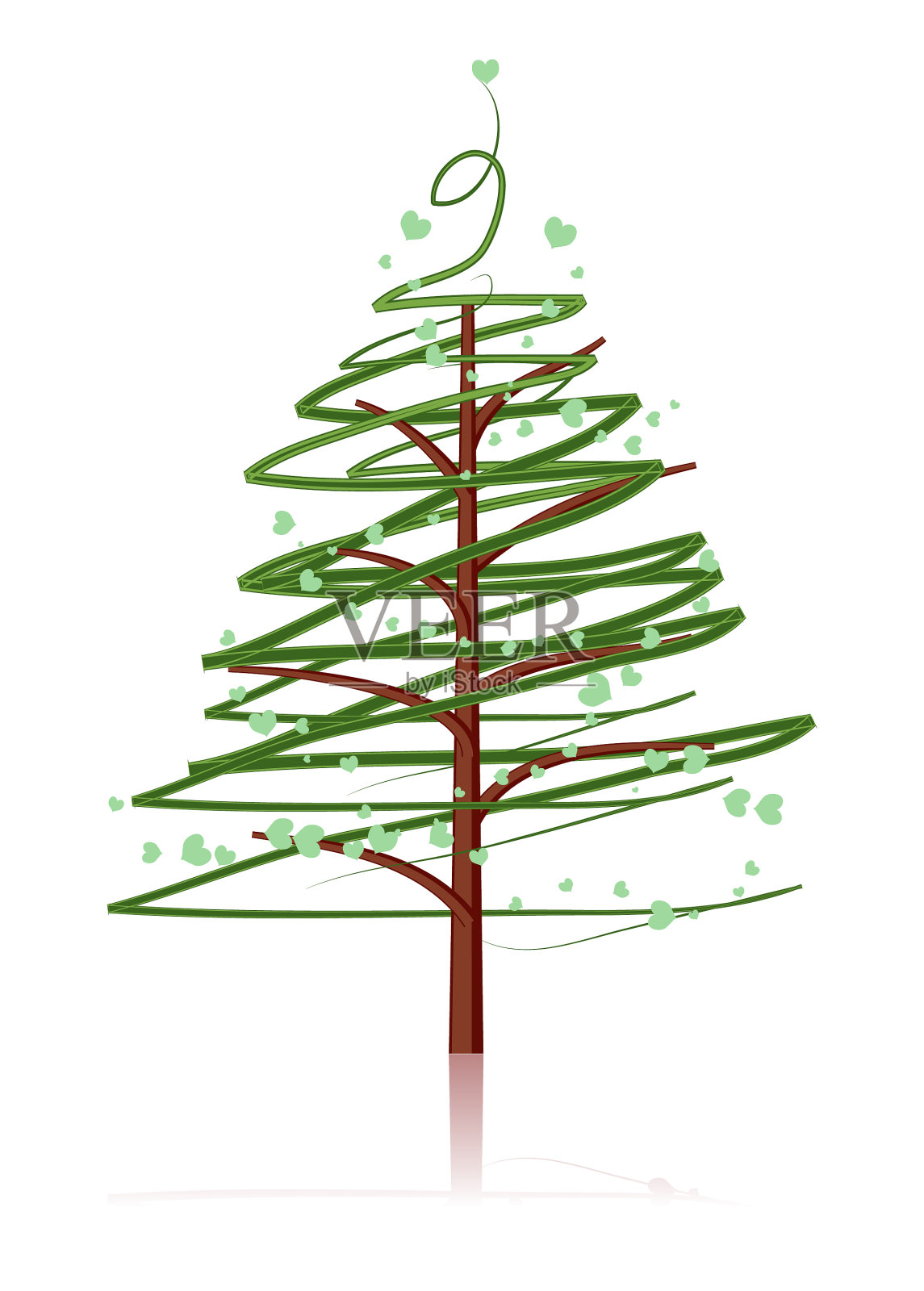 圣诞树设计元素图片