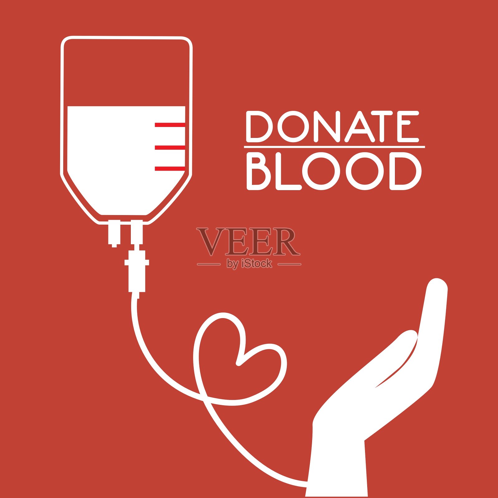 献血活动插画图片素材