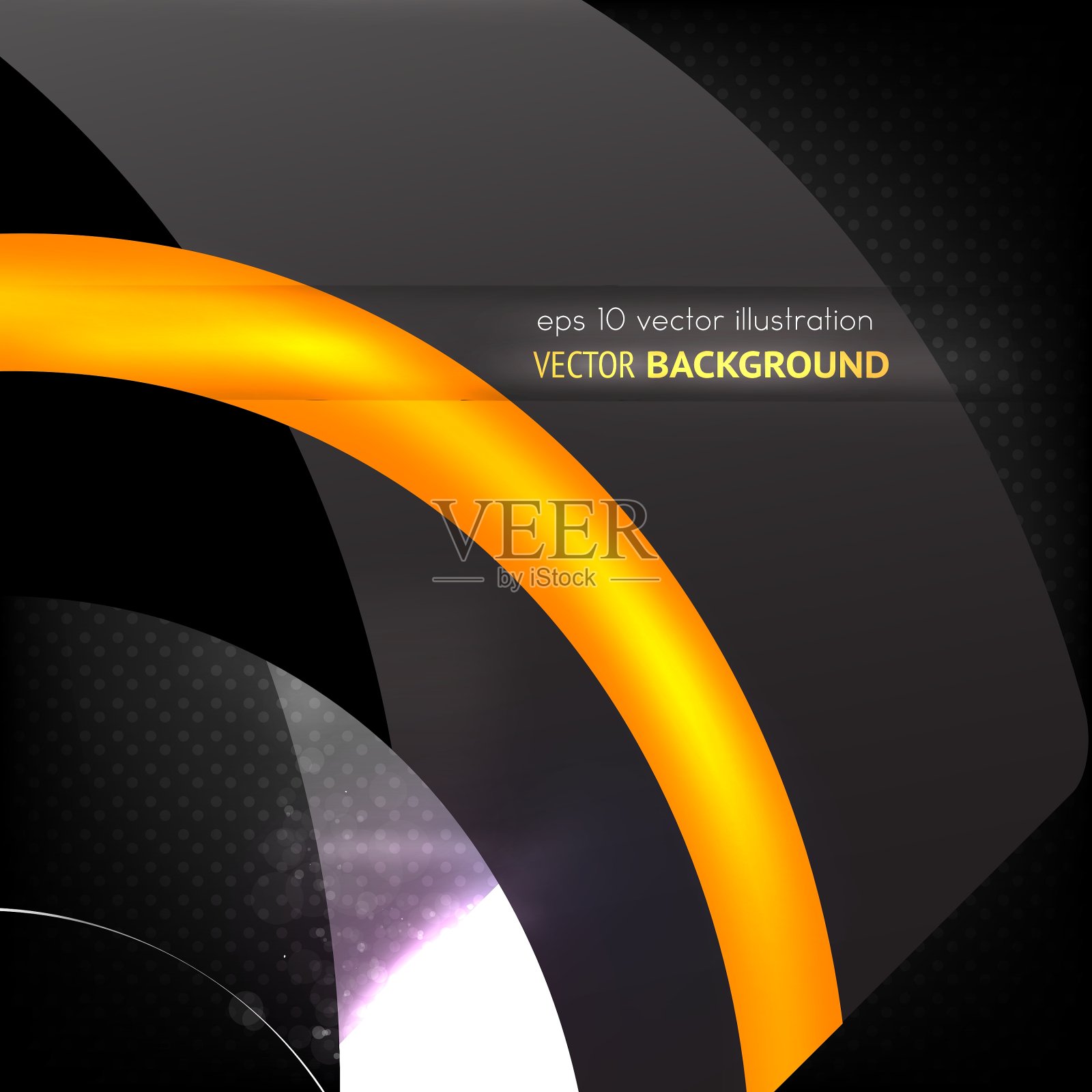 暗黑模板设计的企业插画图片素材