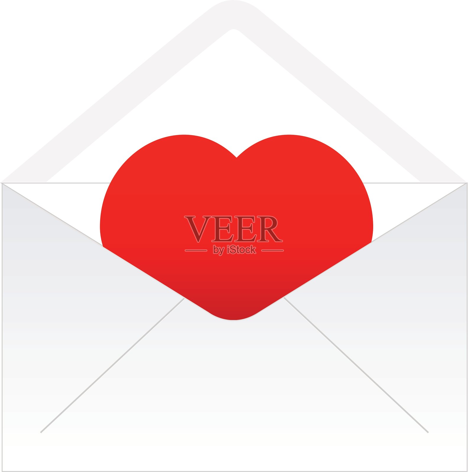 信封图标插画图片素材