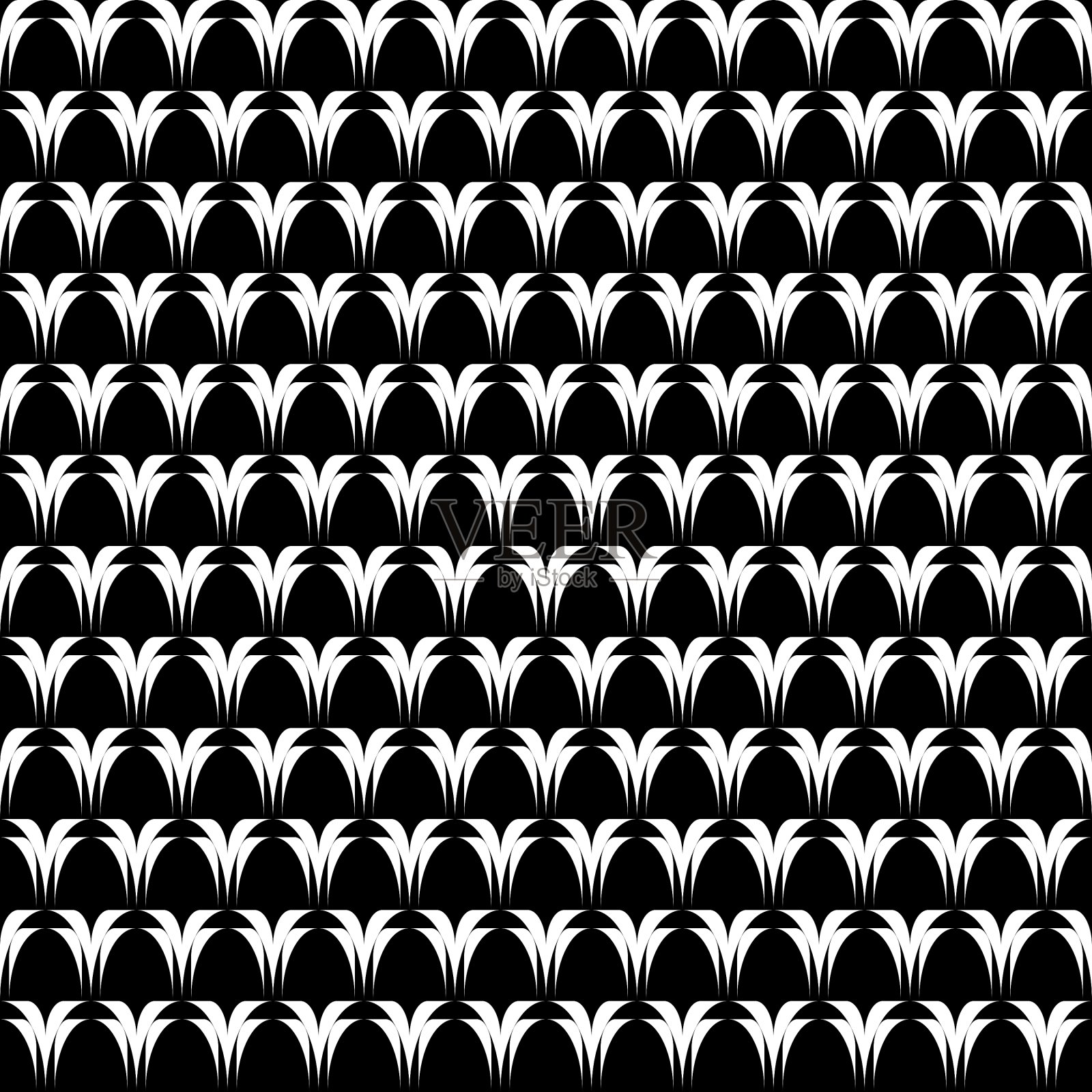 设计无缝单色图案插画图片素材