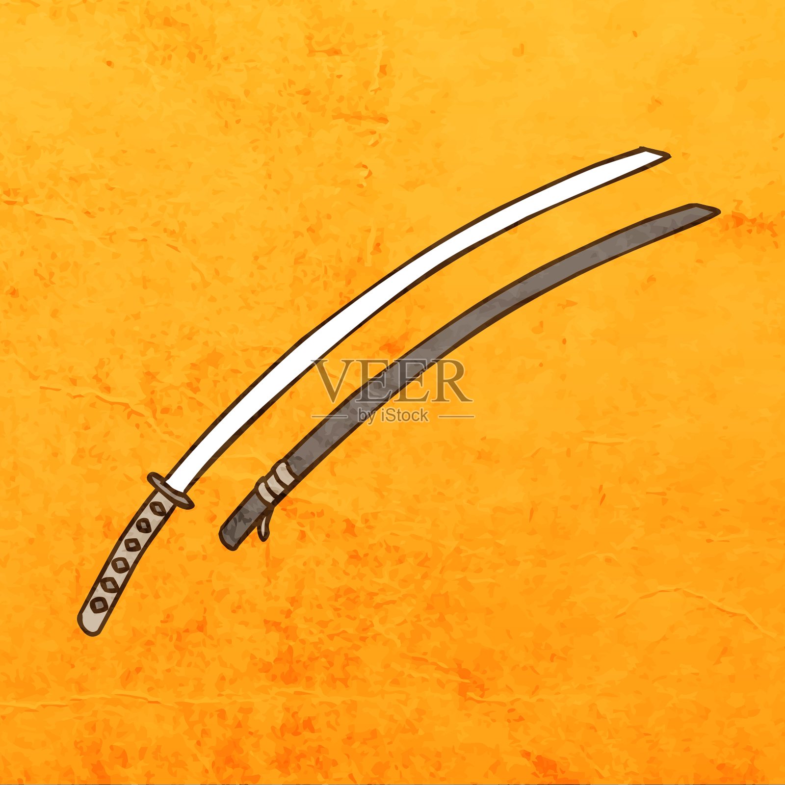 剑卡通插画图片素材