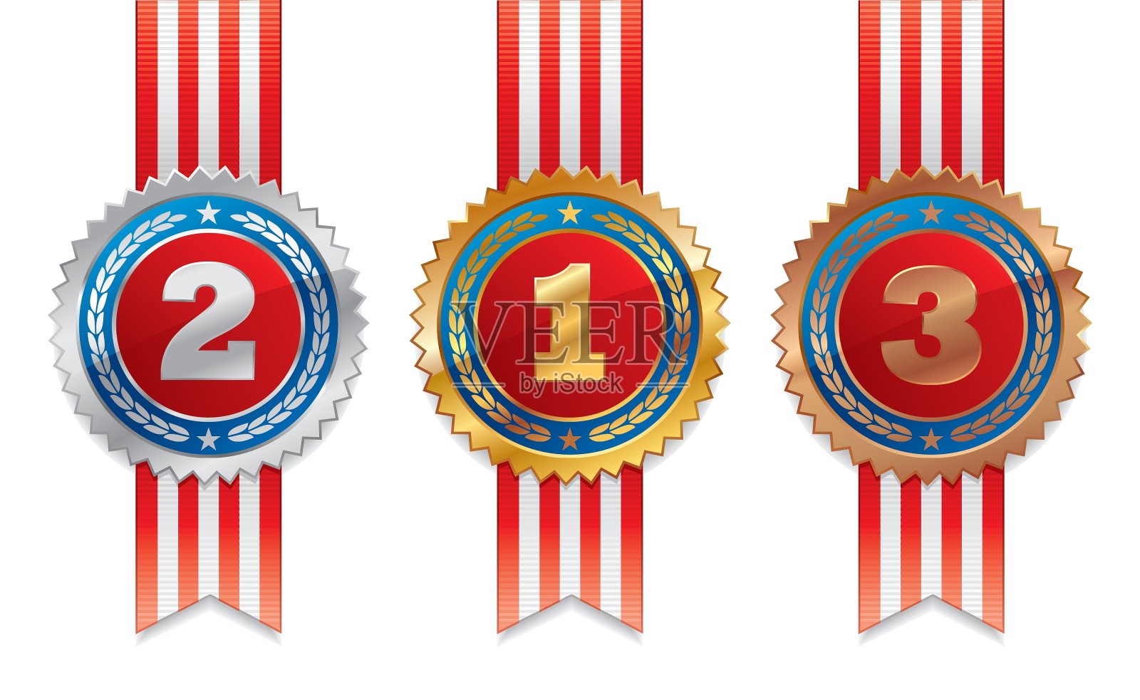 奖牌插画图片素材