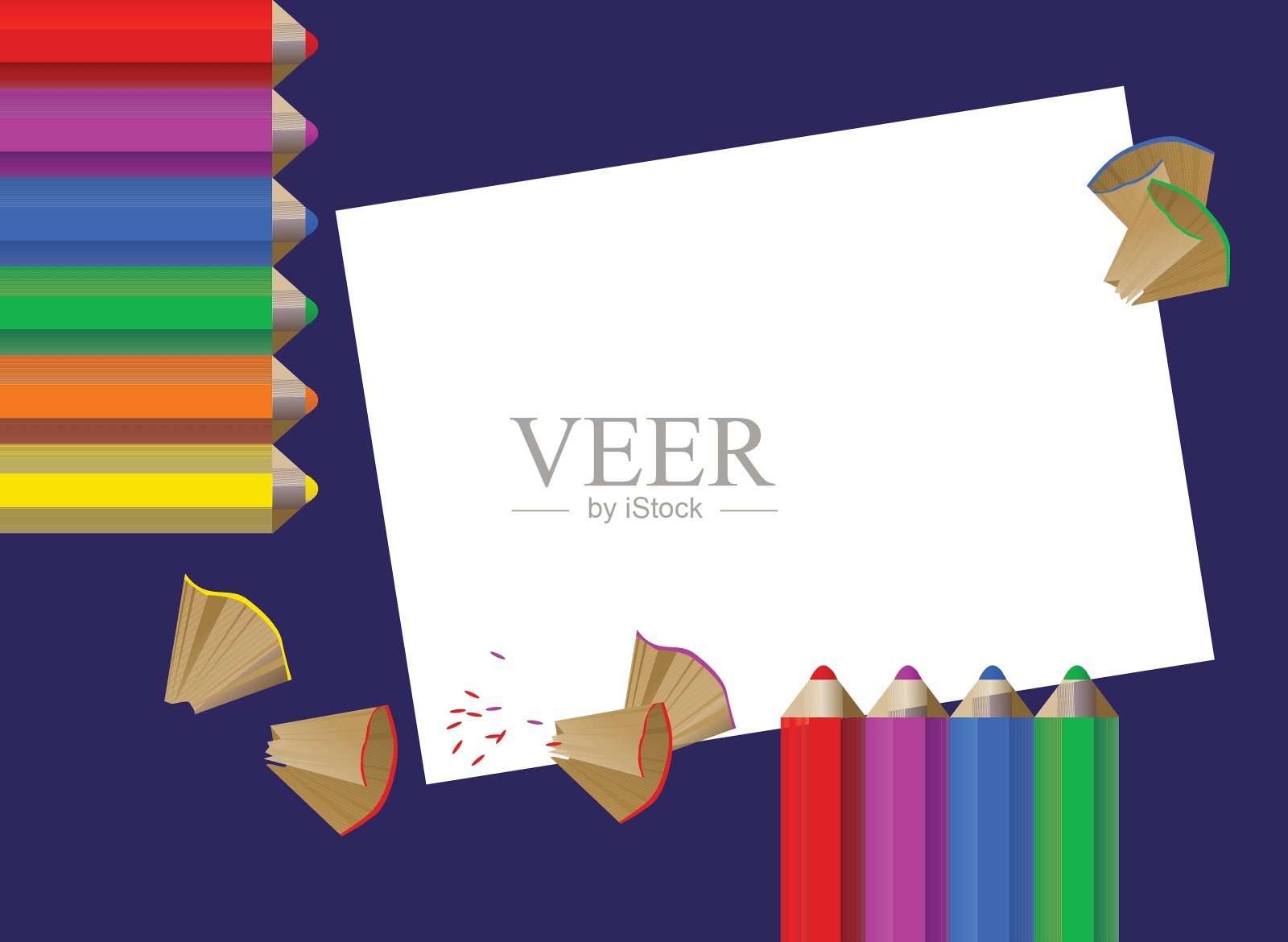 铅笔插画图片素材