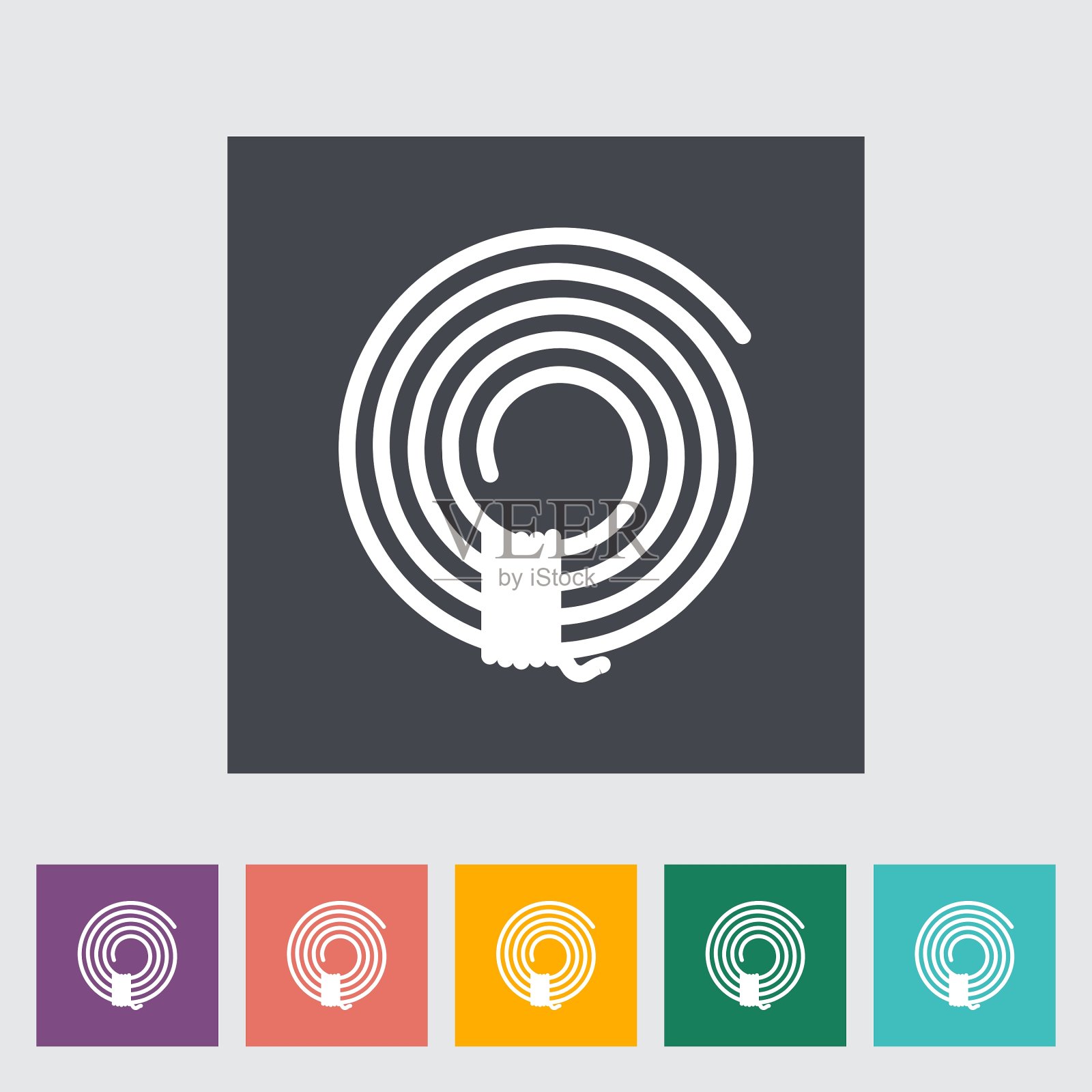 绳子图标插画图片素材