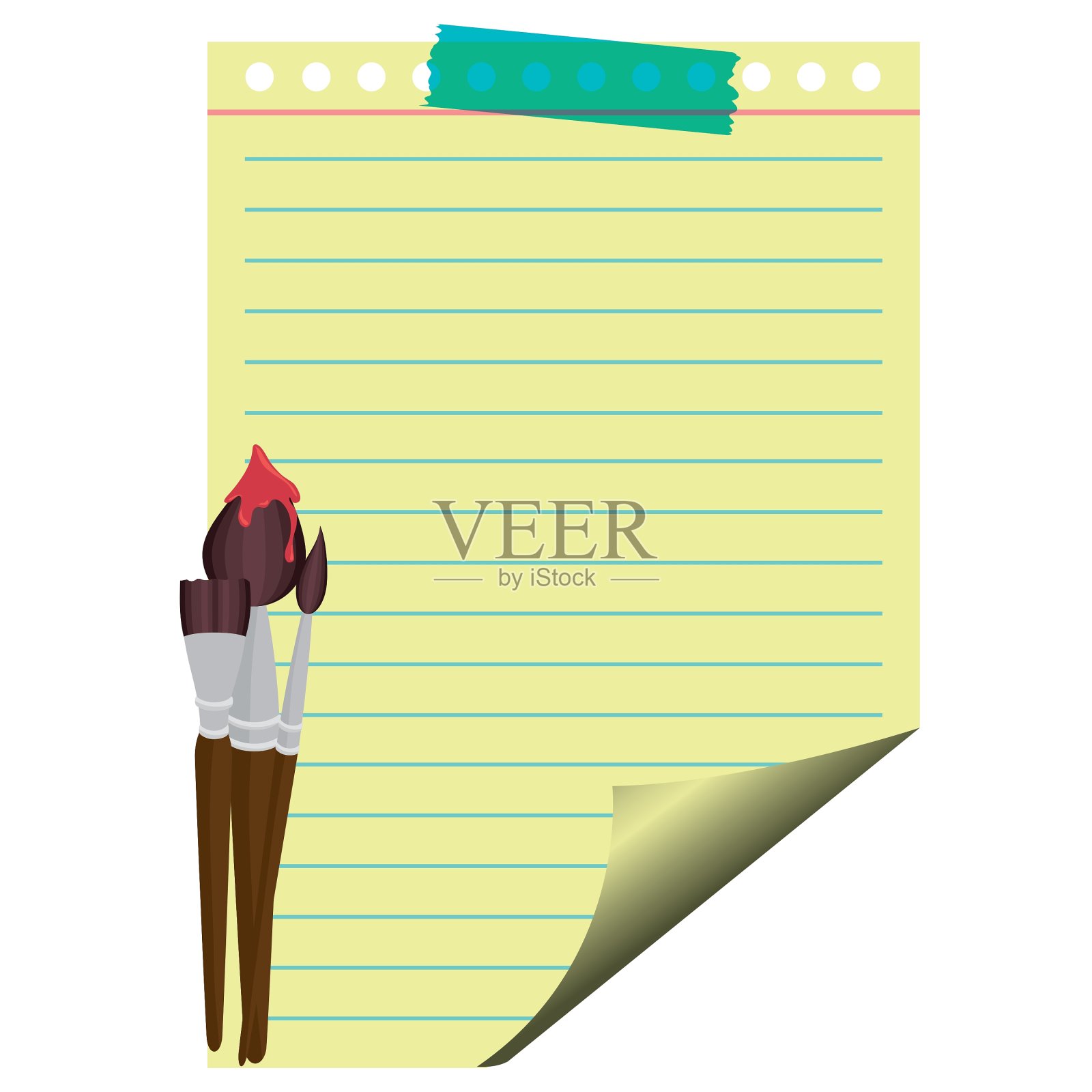 回到学校插画图片素材