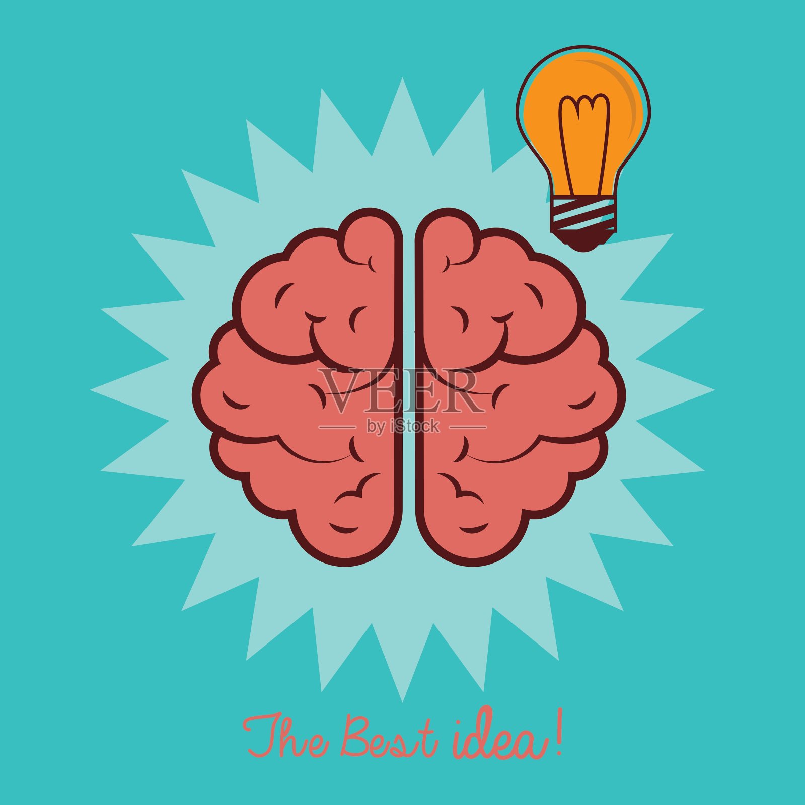 最好的主意插画图片素材