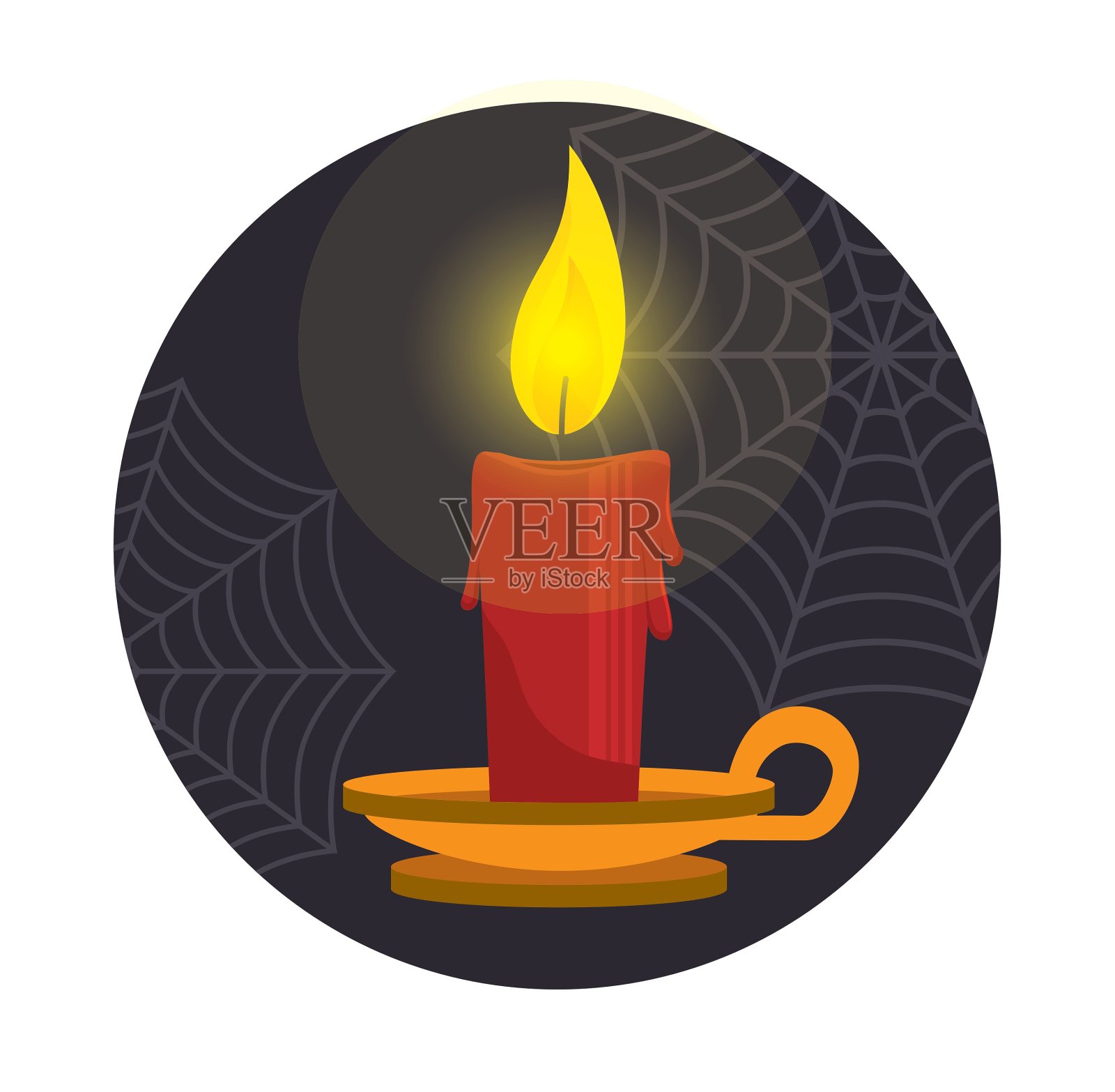 万圣节快乐插画图片素材