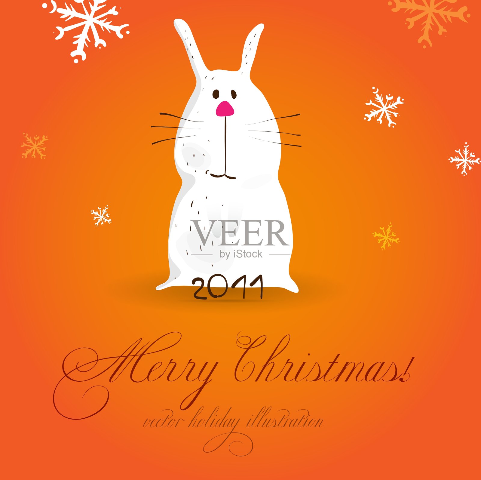 2011年圣诞节的背景设计模板素材