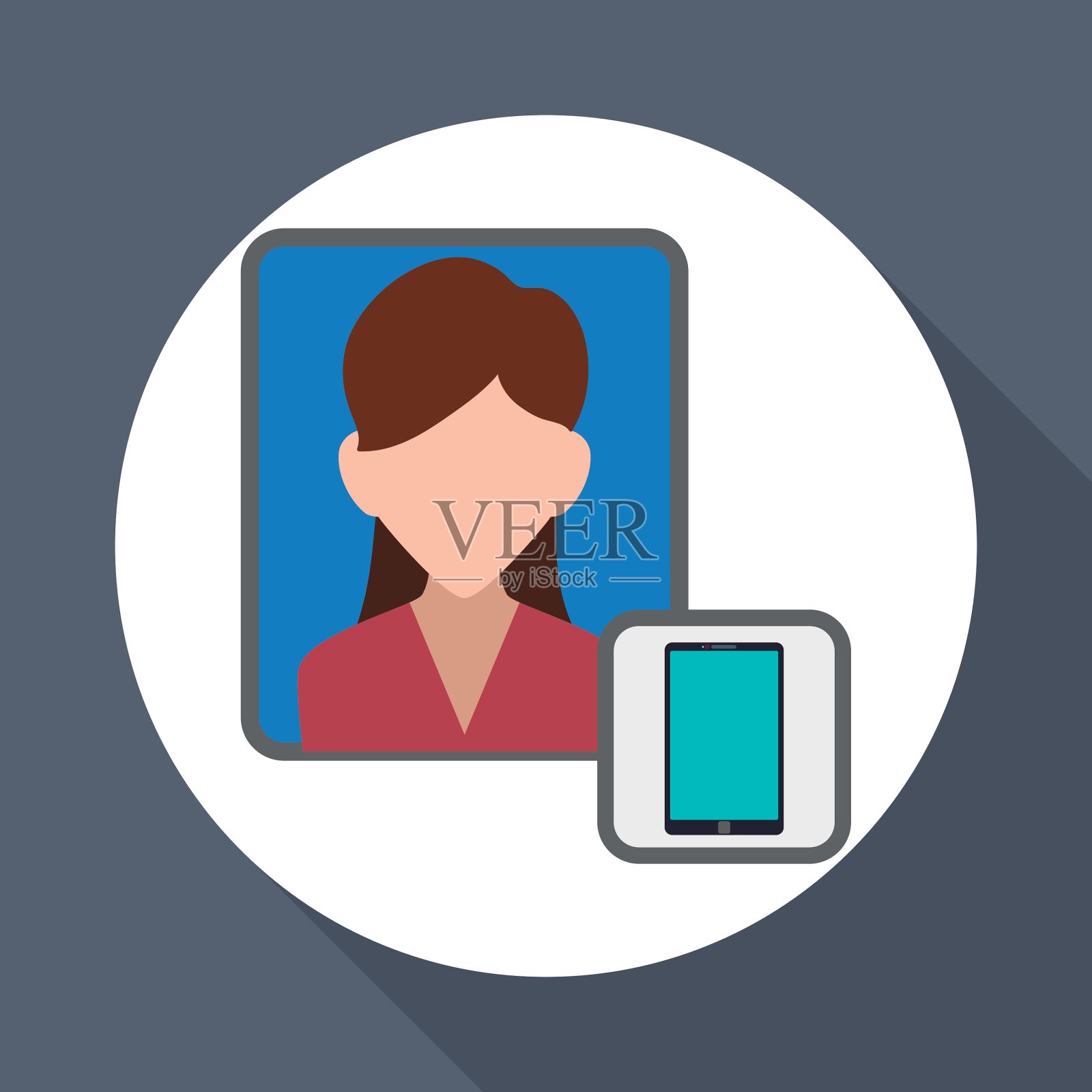 科技图标设计插画图片素材