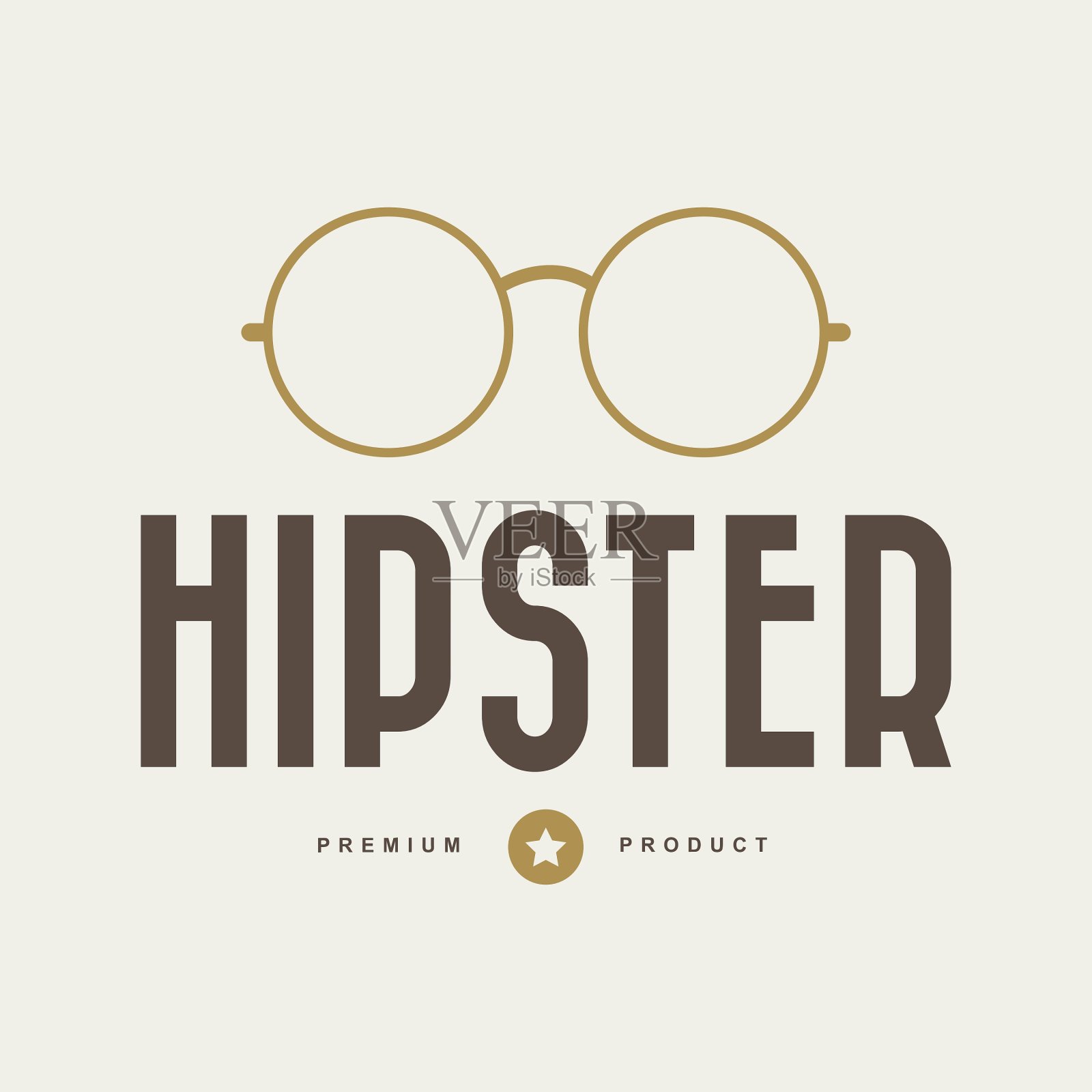 复古潮牌和标签插画图片素材