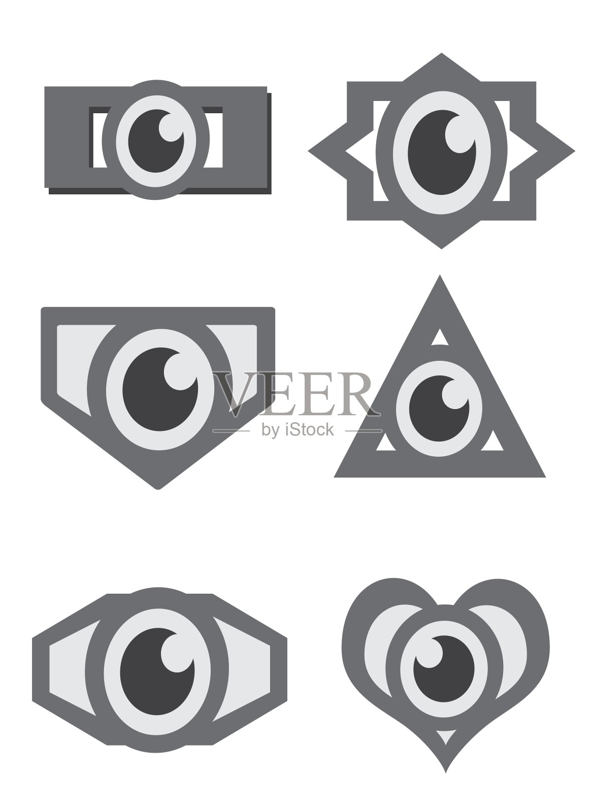 眼睛图标图标素材