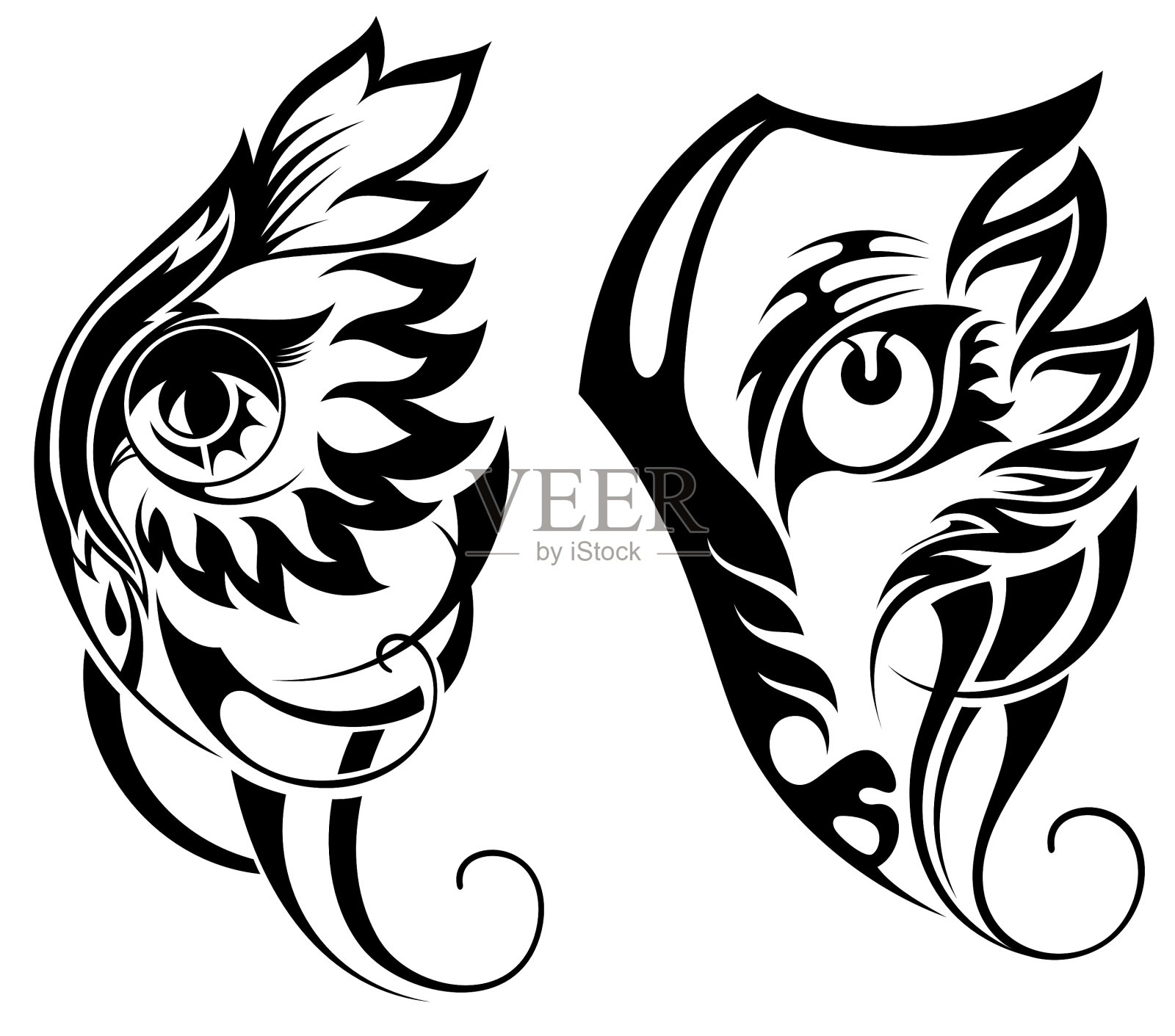 动物的眼睛设计元素图片