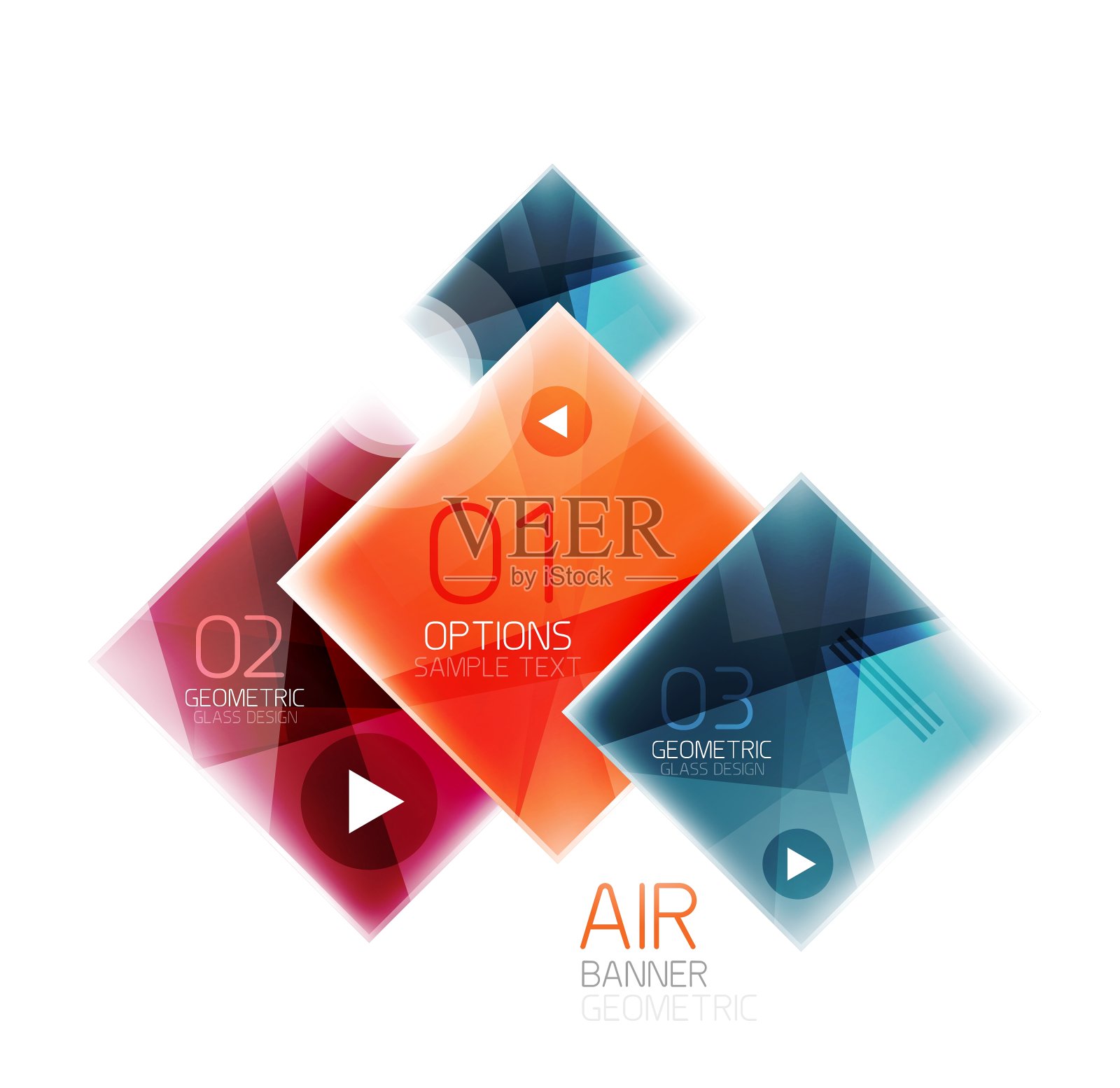 广场web箱插画图片素材