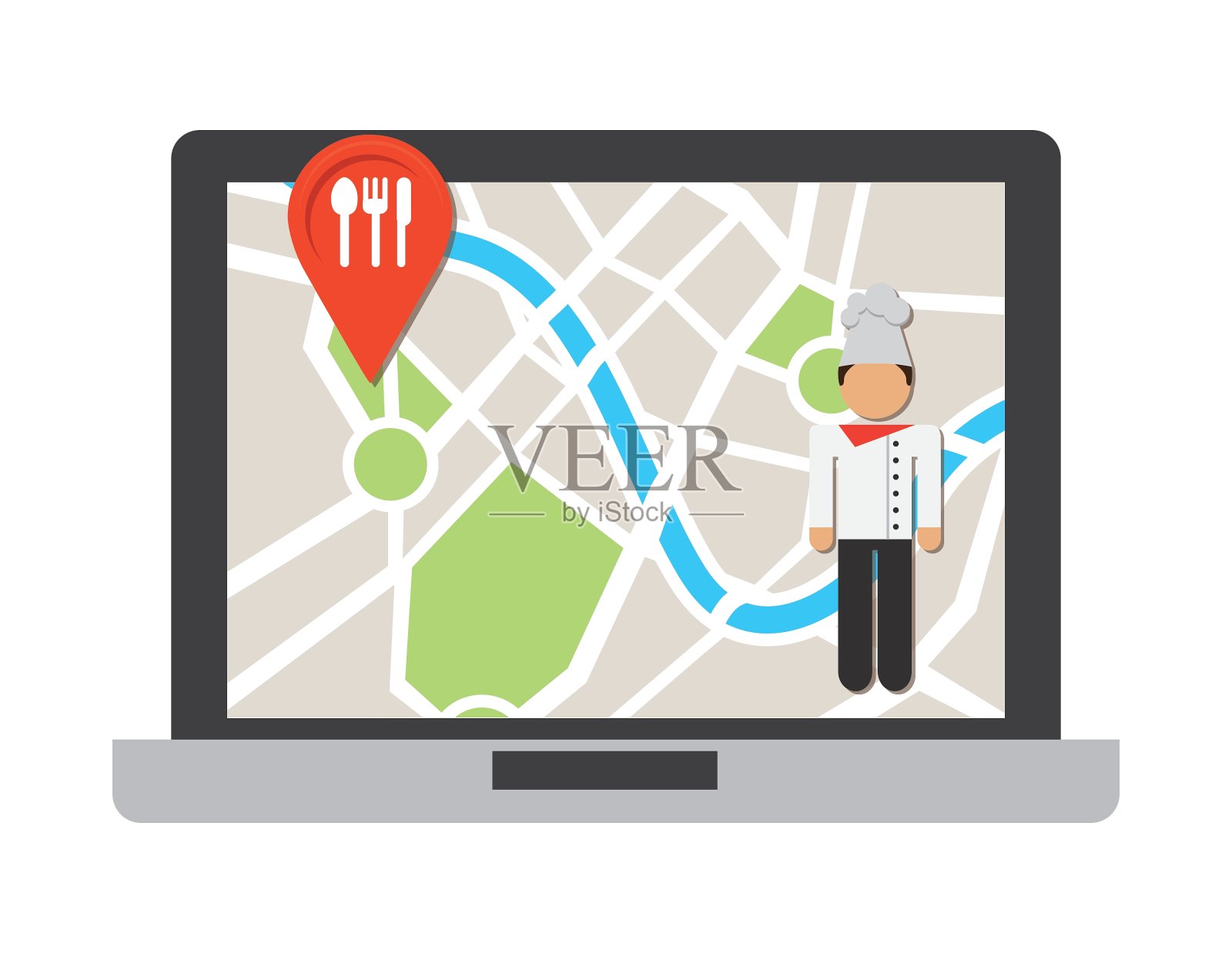 gps技术设计元素图片