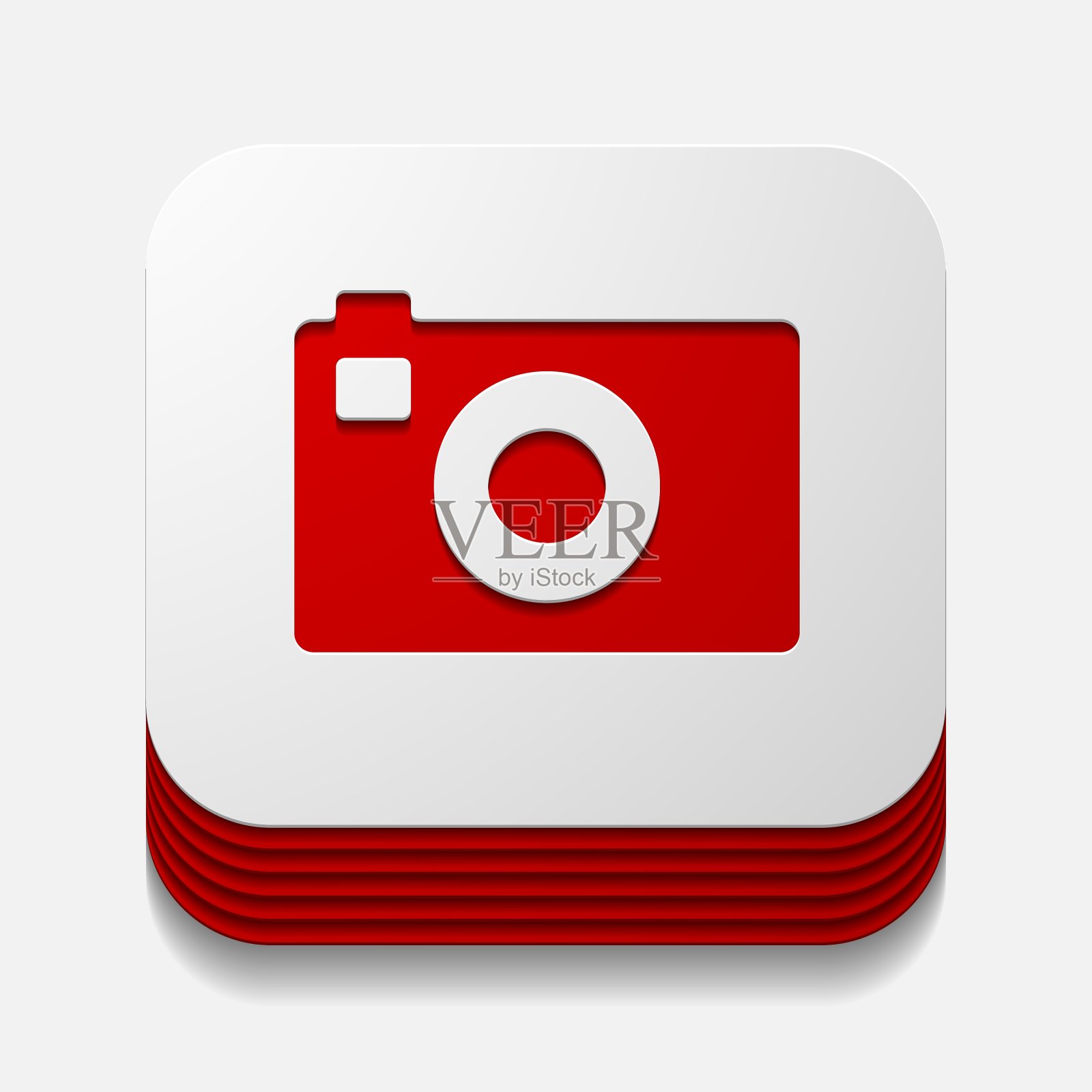 方形按钮图片图标素材