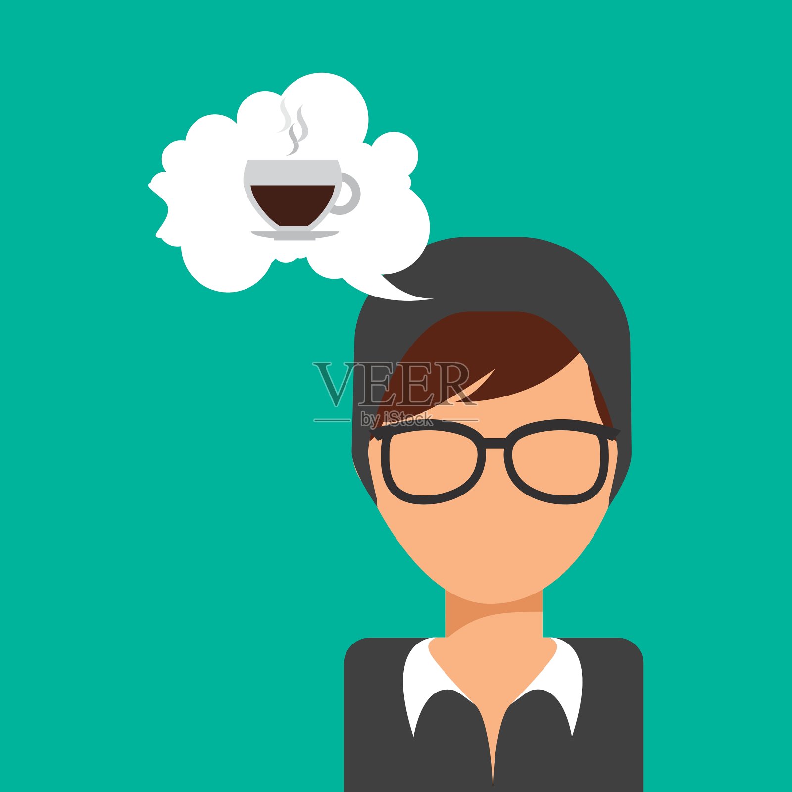 用户的化身插画图片素材