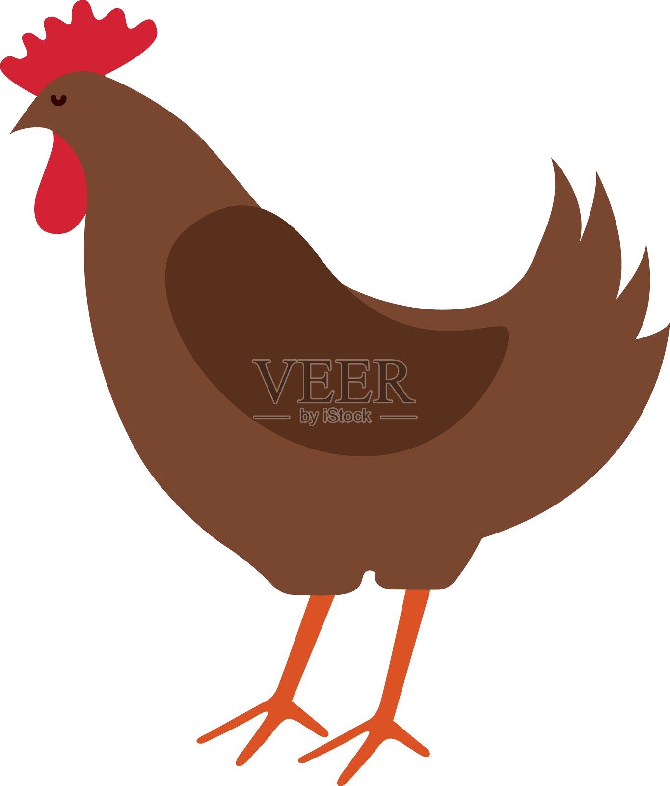 鸡场孤立图标设计设计元素图片