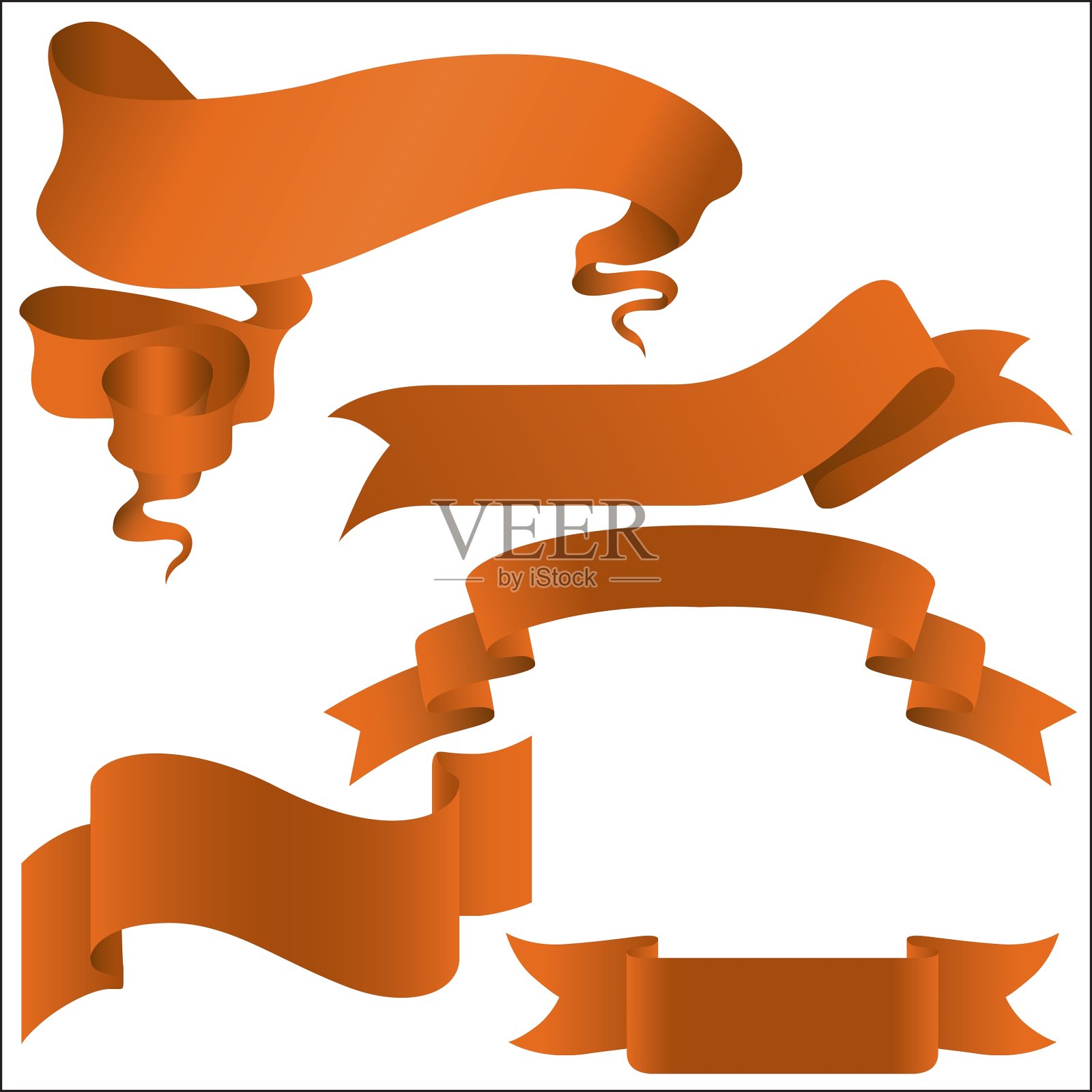 横幅插画图片素材