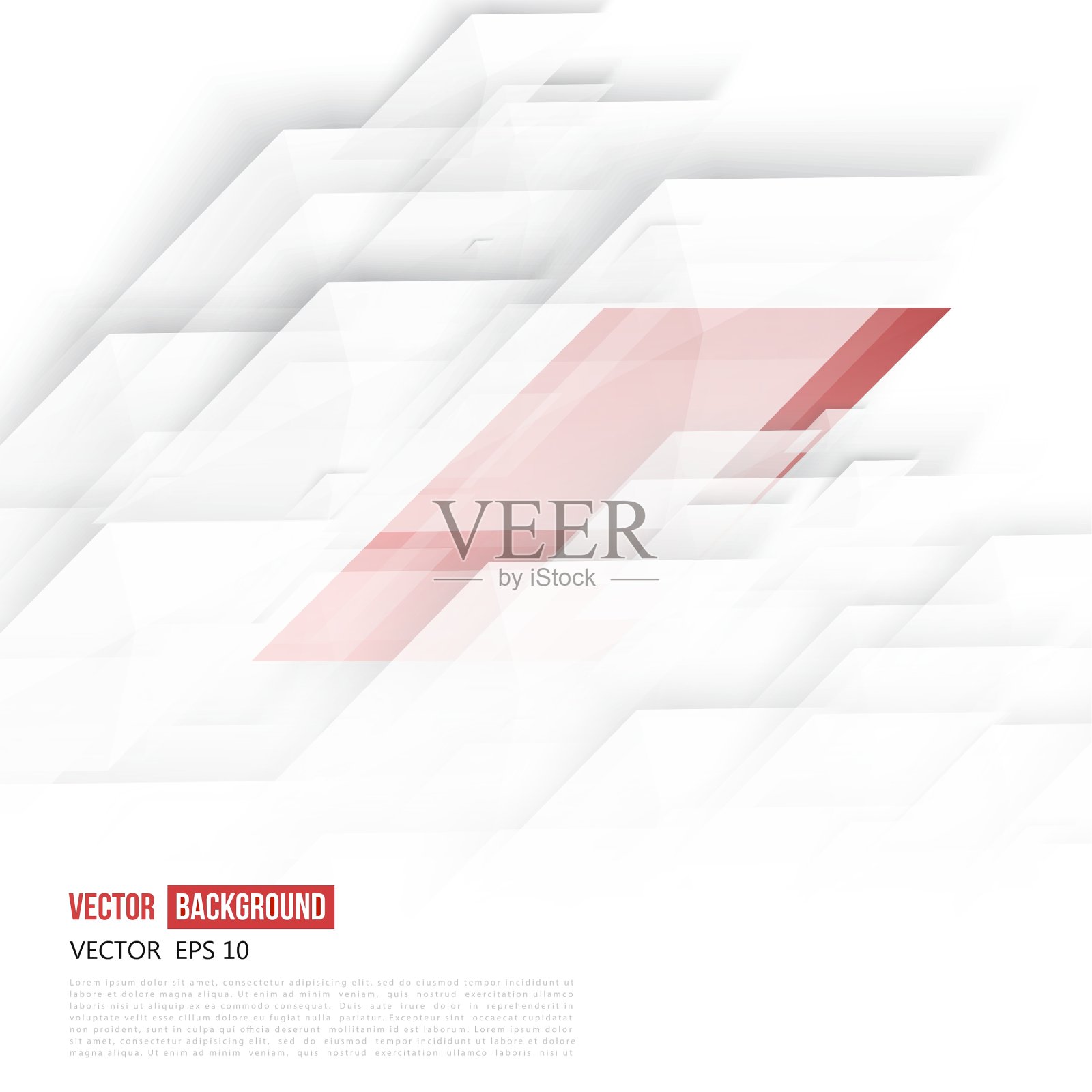 抽象几何形状从灰色对角线插画图片素材