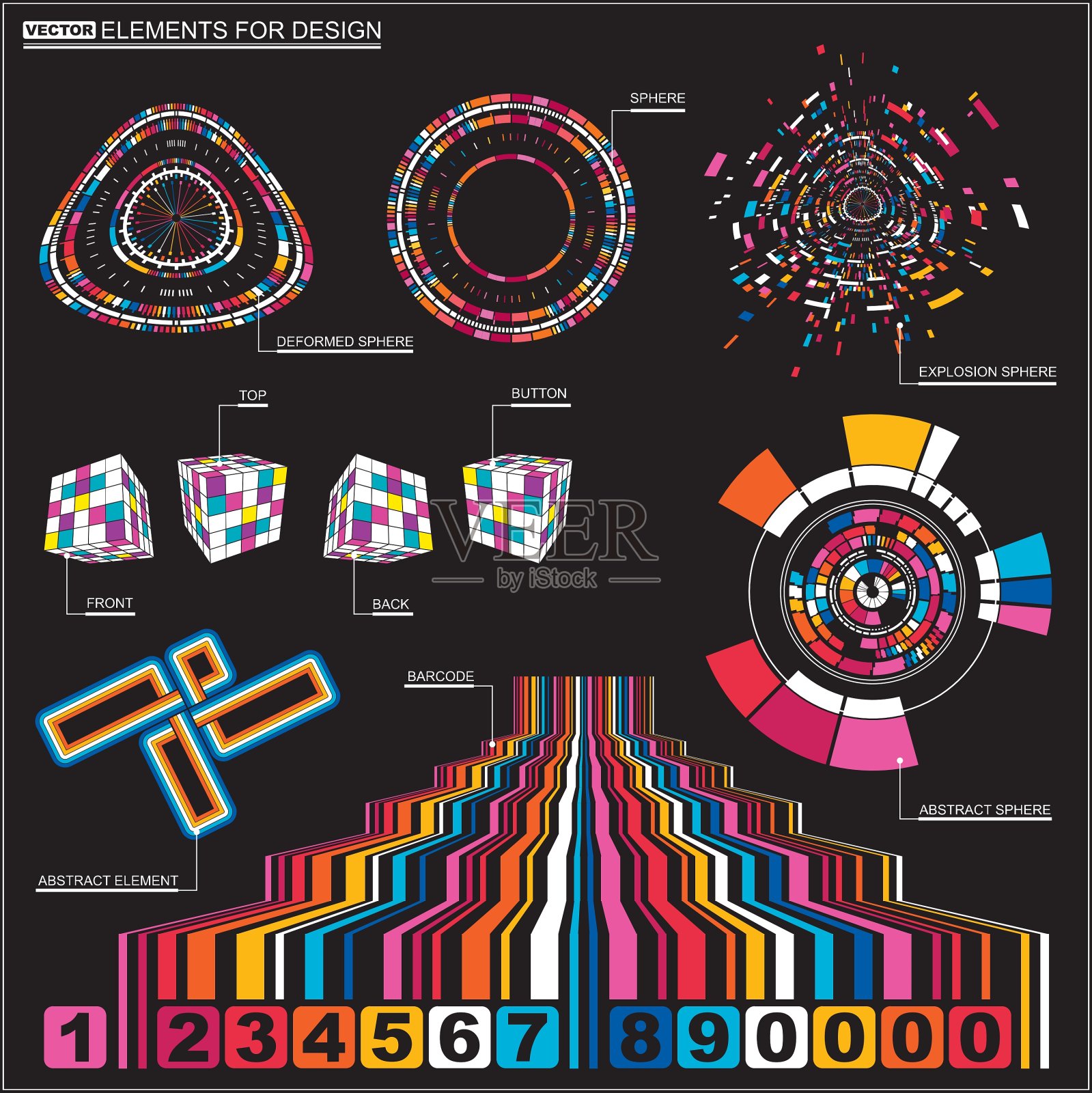 摘要插画图片素材