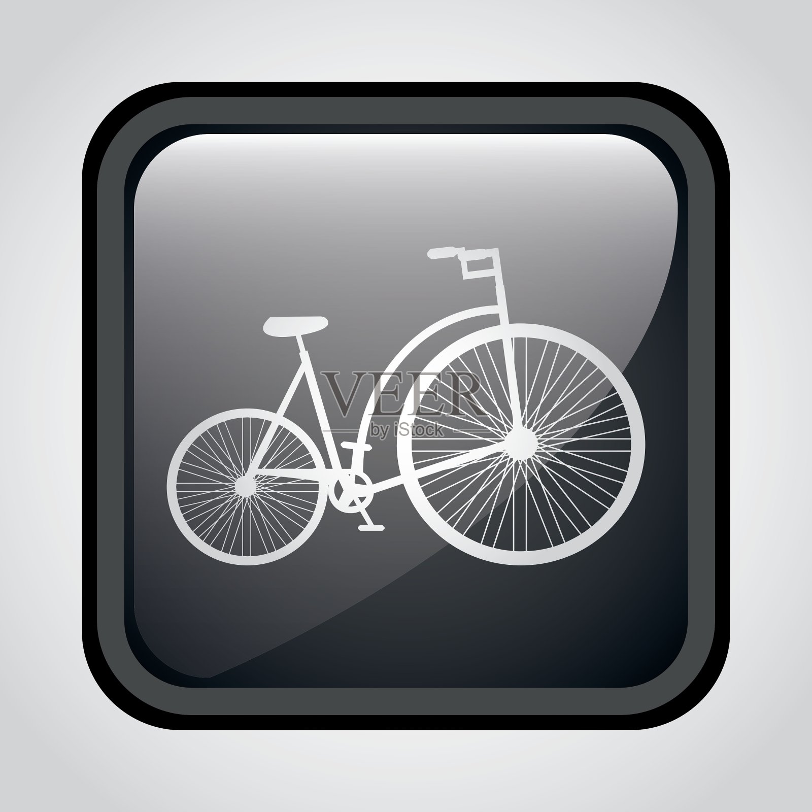 自行车图标图标素材