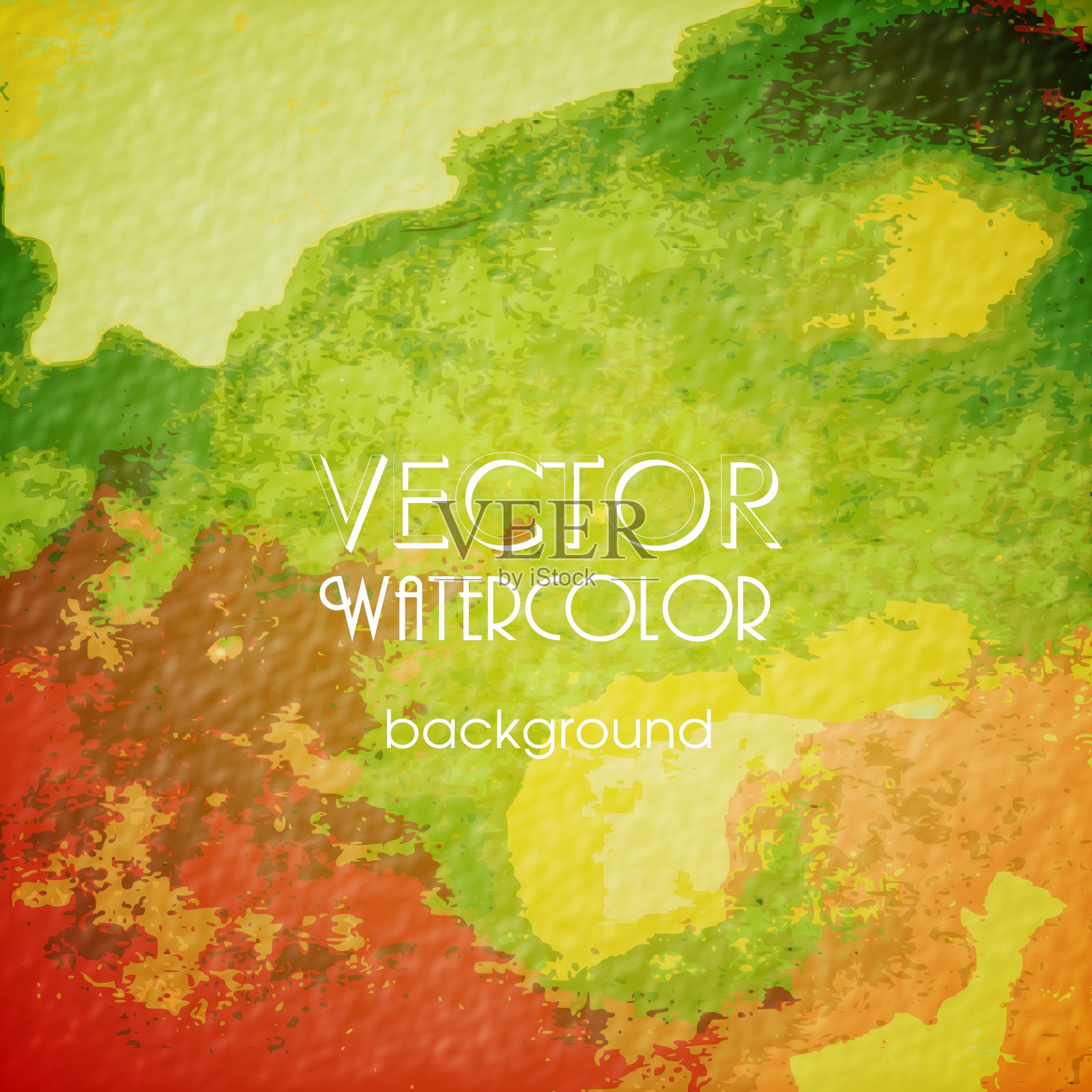 抽象彩色模糊背景插画图片素材