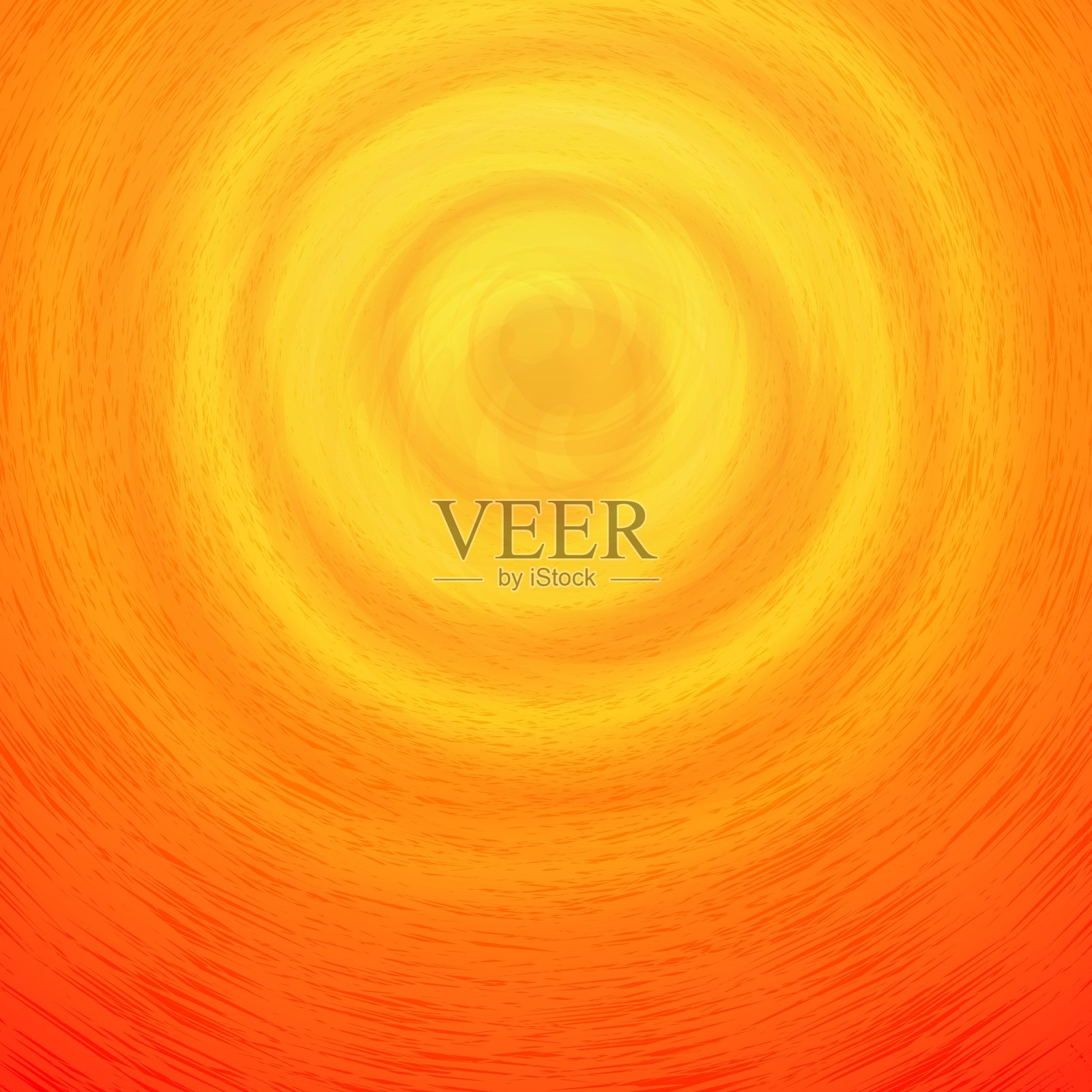 夏天黄金圈插画图片素材