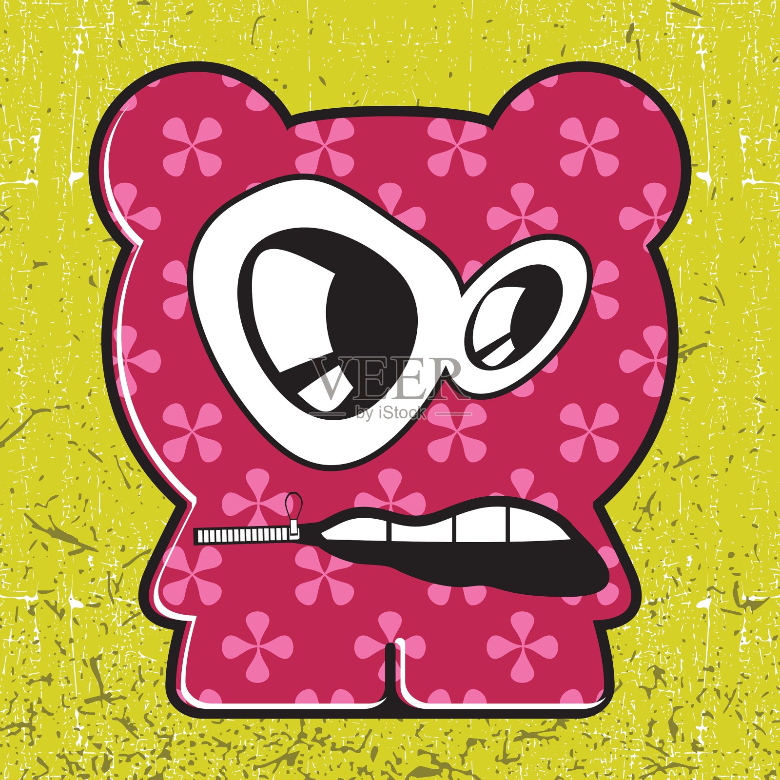 怪物插画图片素材