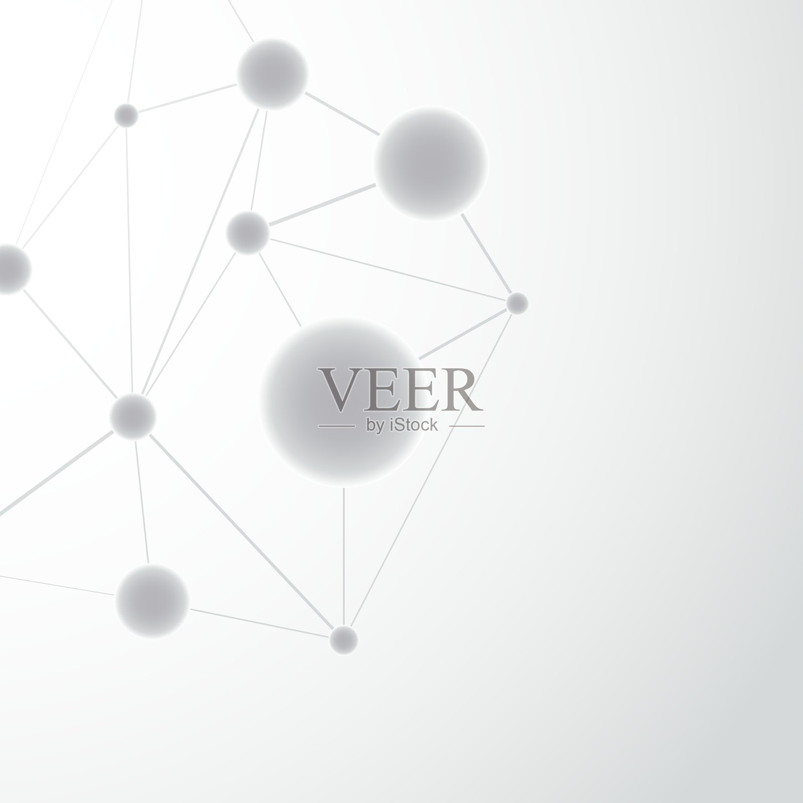 分子原子结构背景模板插画图片素材