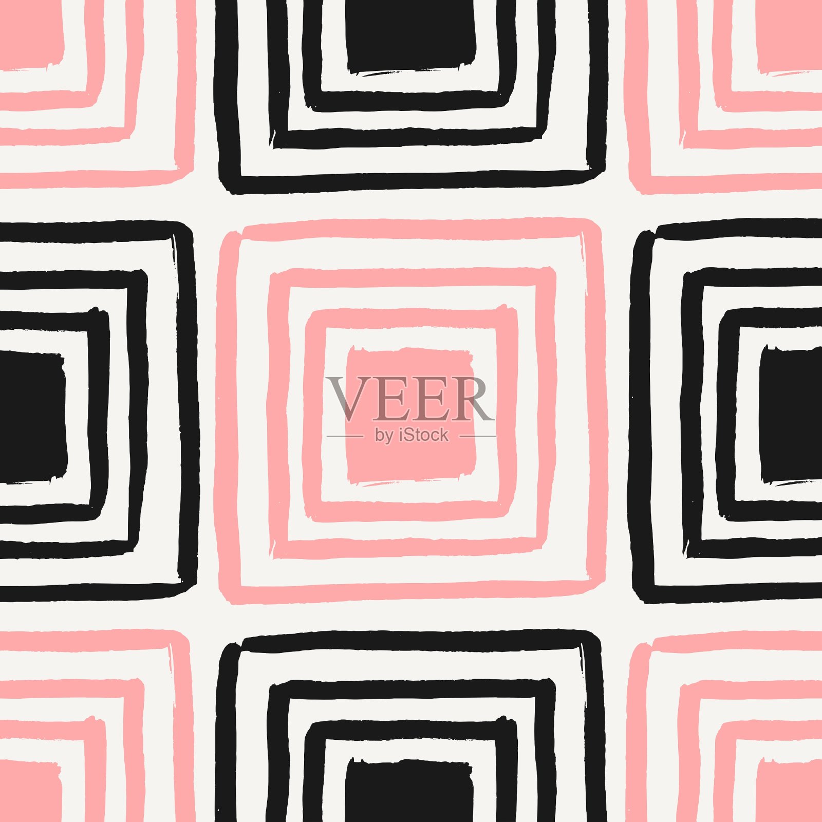 几何无缝模式插画图片素材