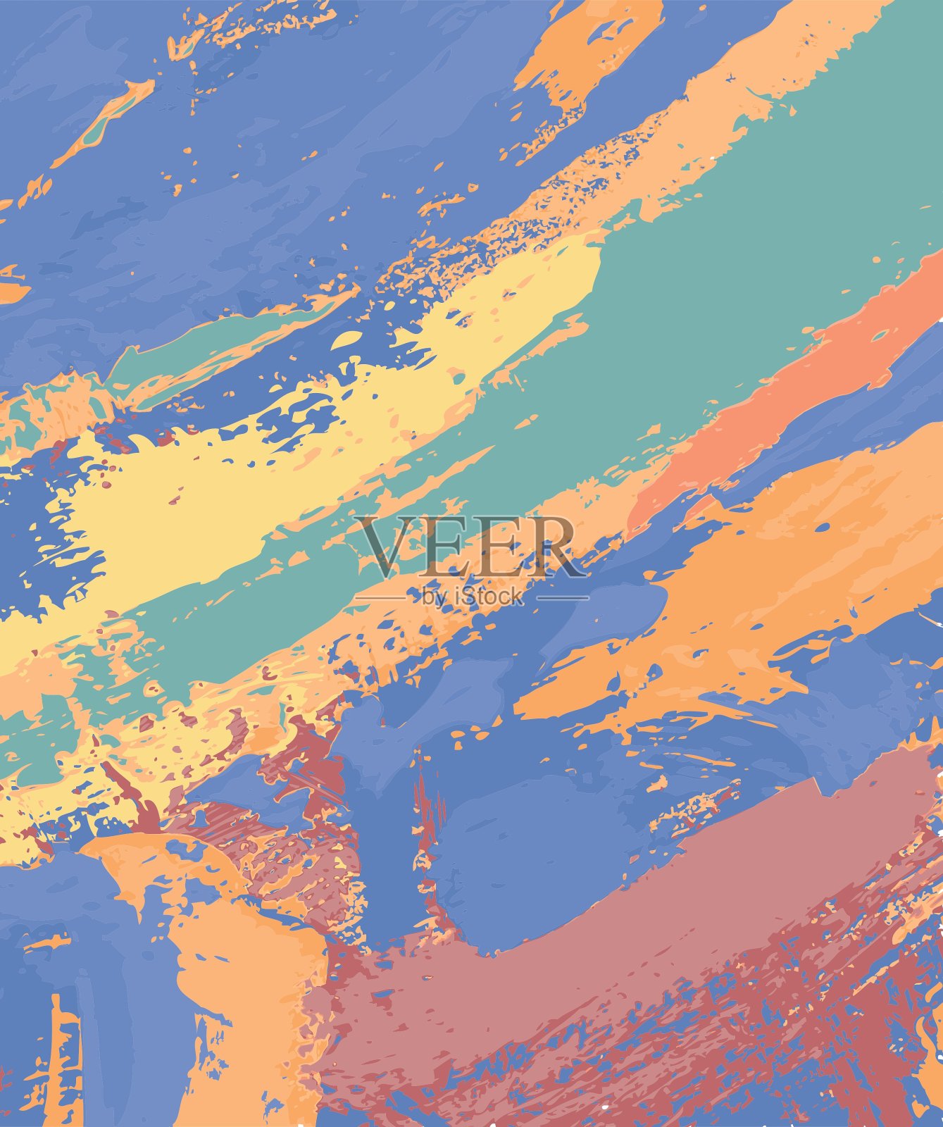 抽象绘画插画图片素材