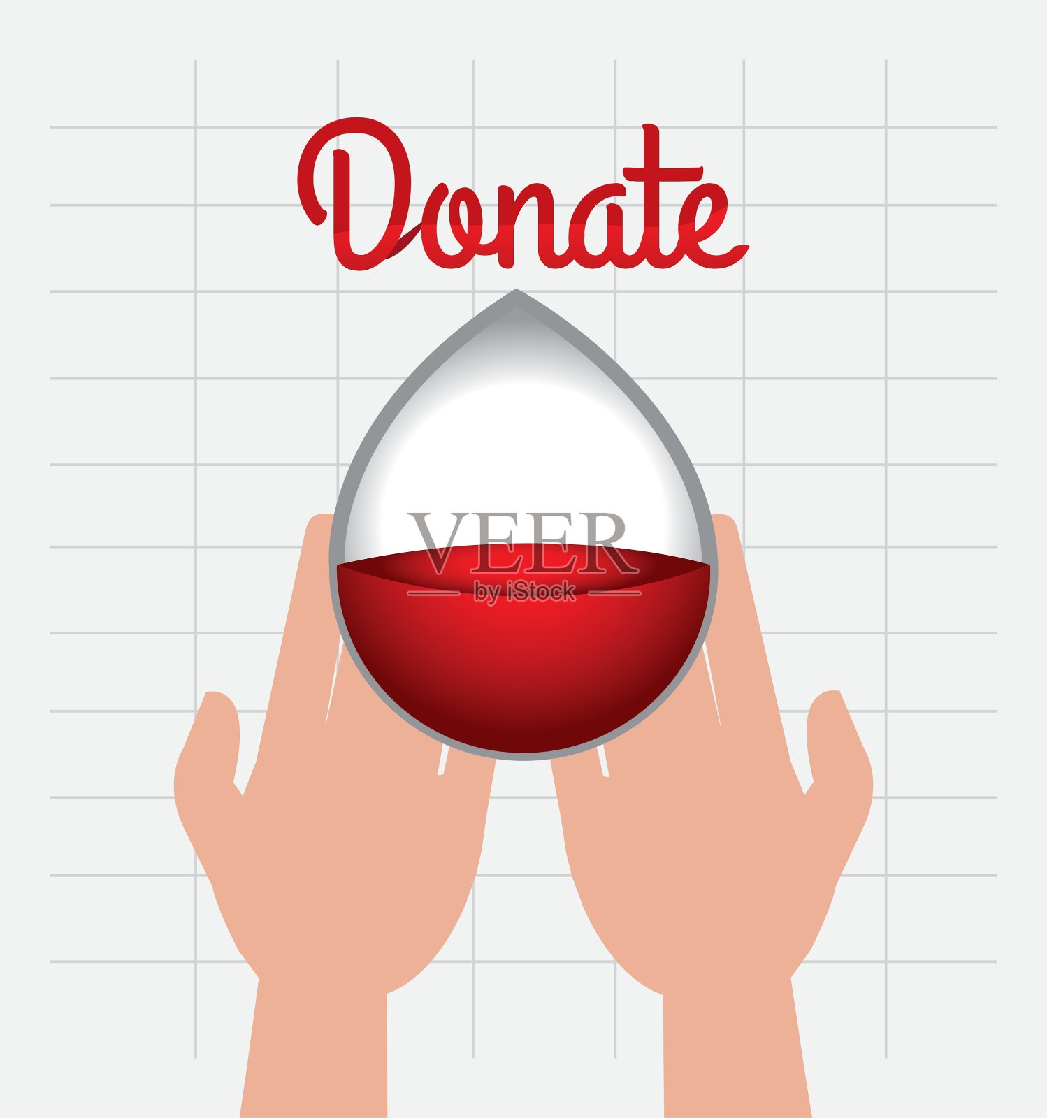 献血设计插画图片素材