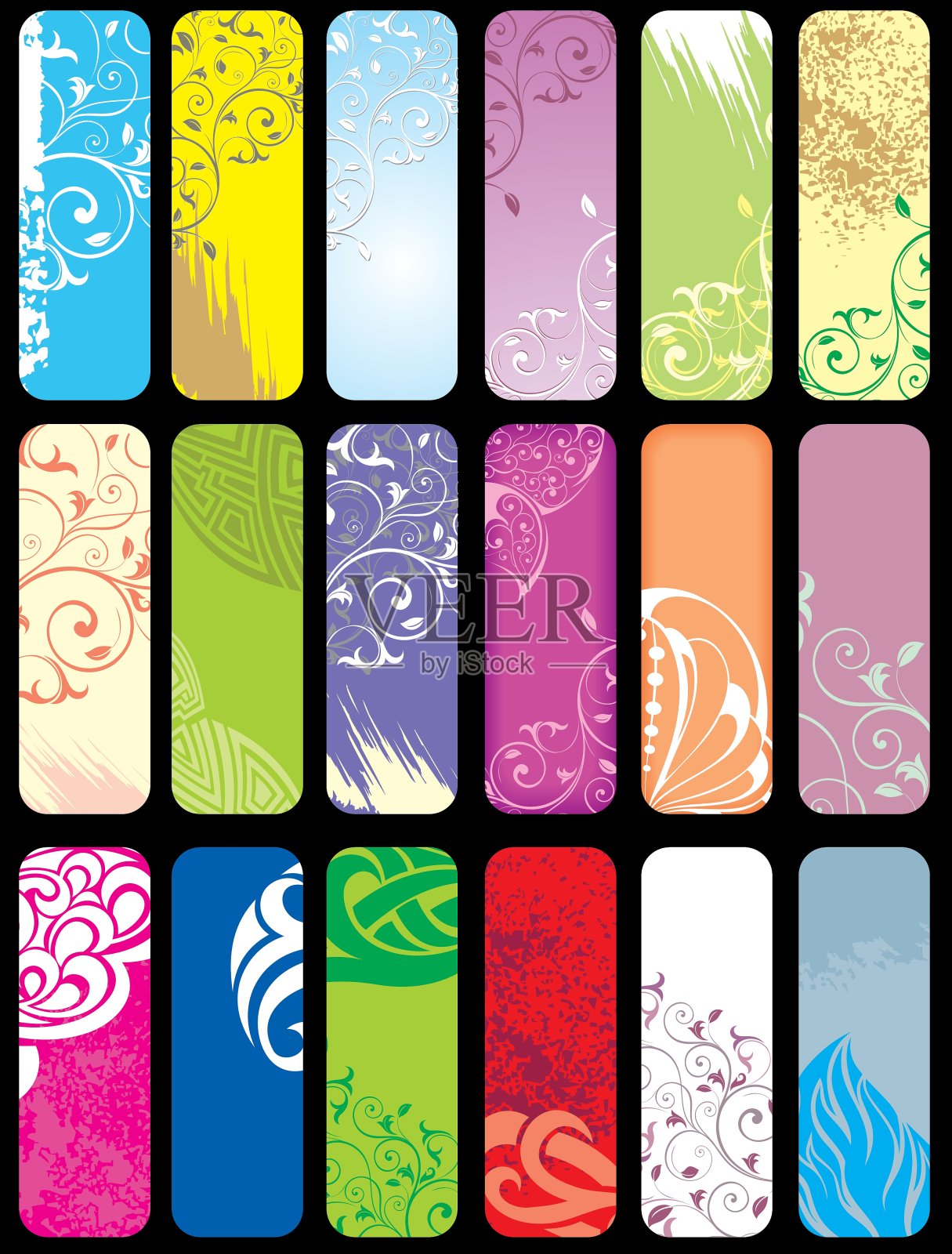 花的横幅插画图片素材