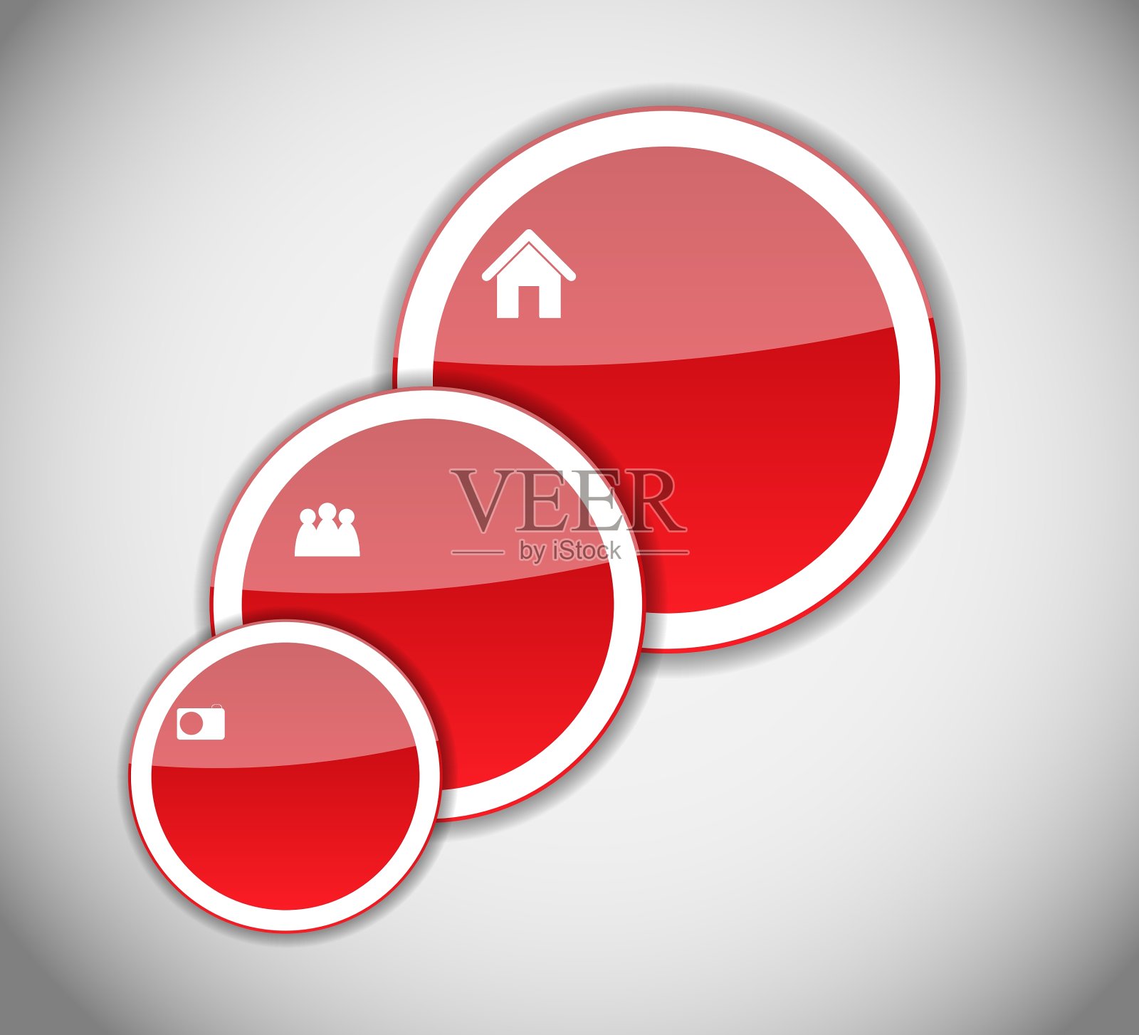 信息业务模板图标素材