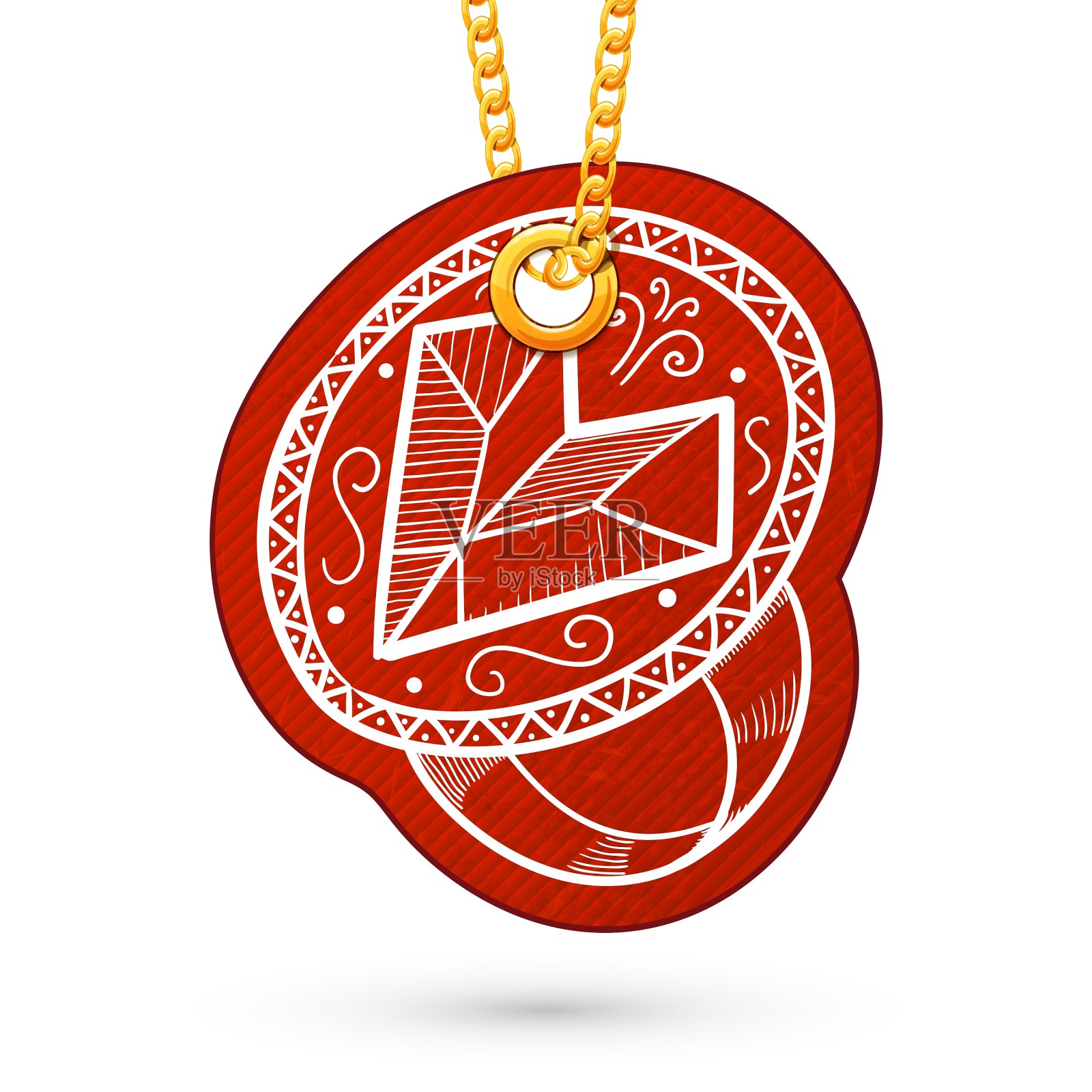 心形钻石戒指设计元素图片