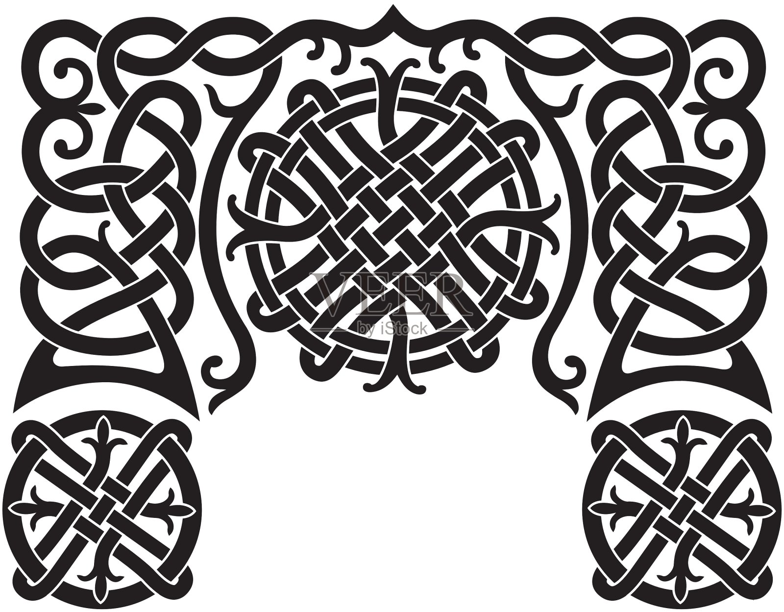 北欧模式插画图片素材