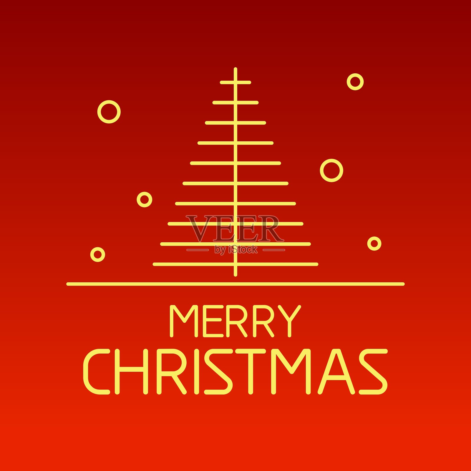 圣诞节大纲2插画图片素材