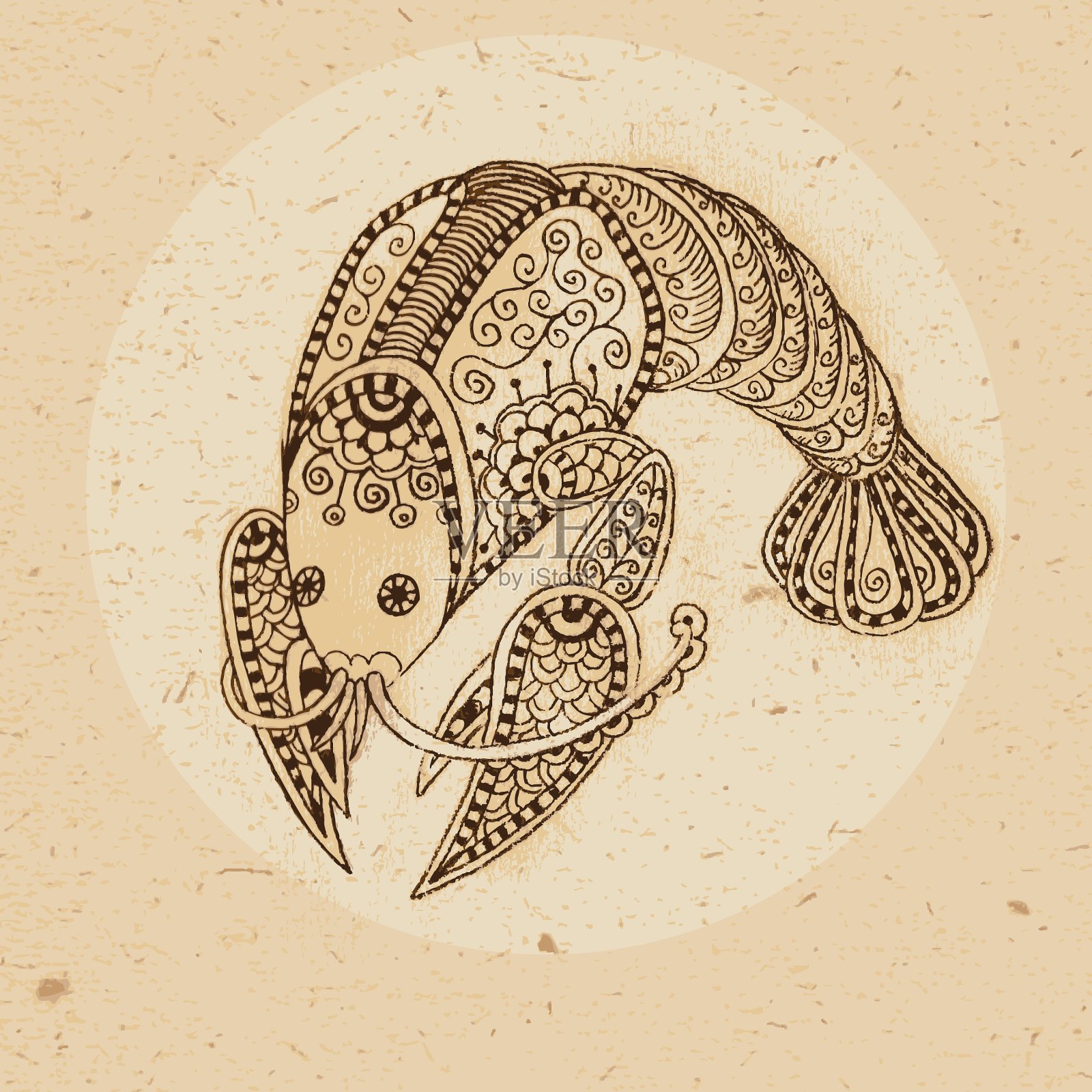 癌症插画图片素材