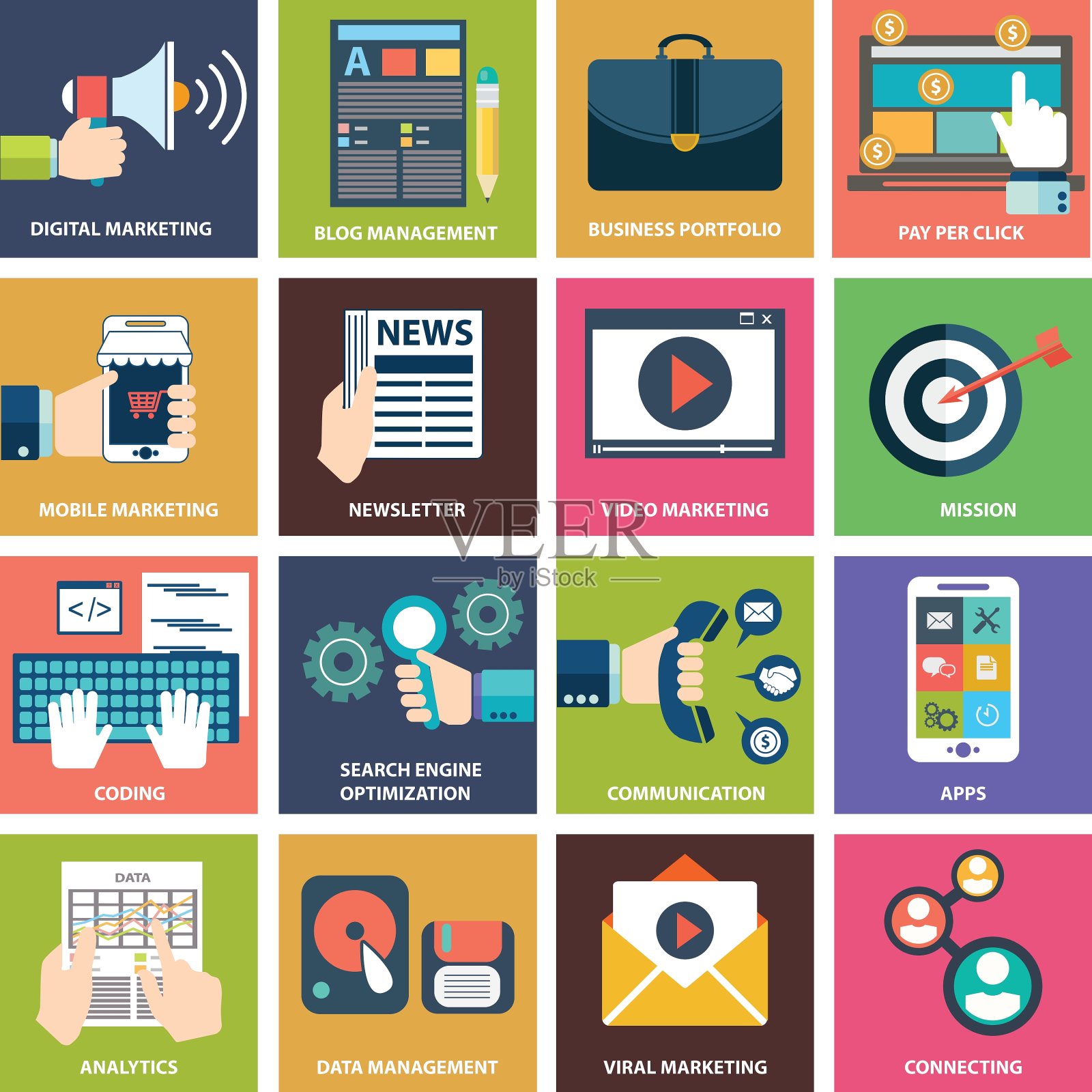 网页设计图标图标素材