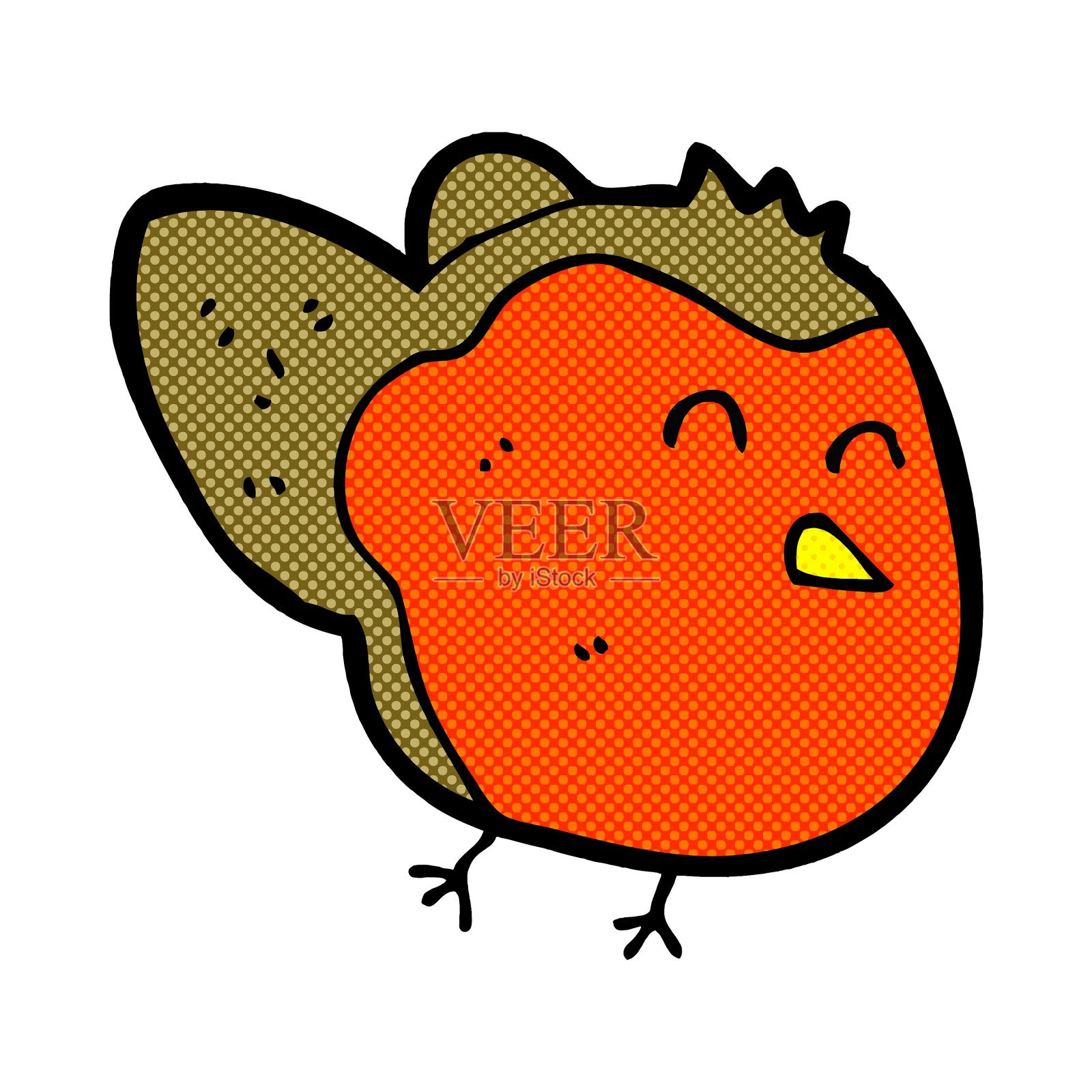 漫画卡通罗宾设计元素图片