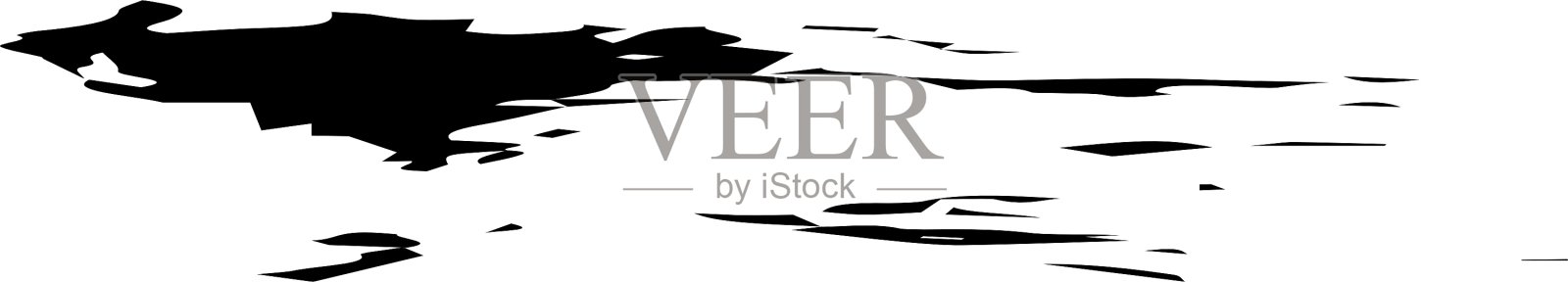 笔触Grunge纹理插画图片素材