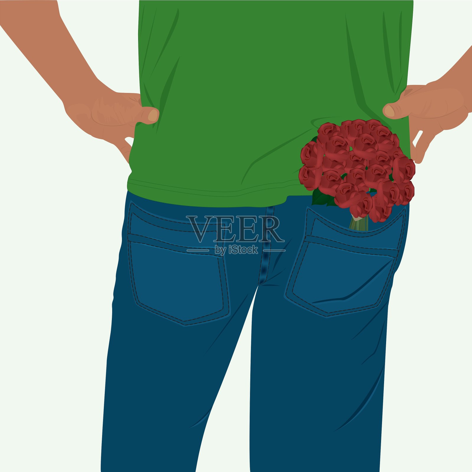 绅士插画图片素材