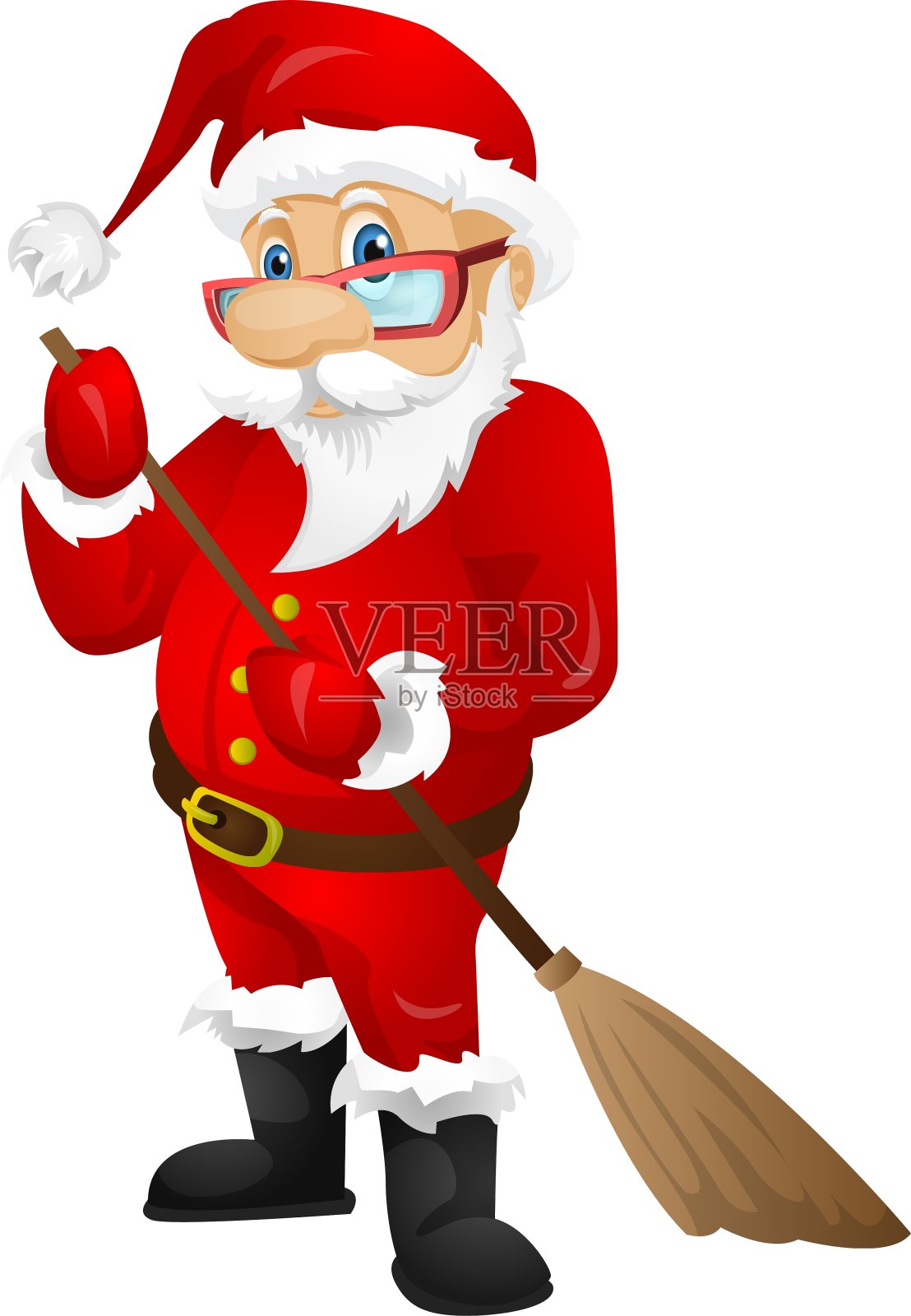 圣诞老人设计元素图片